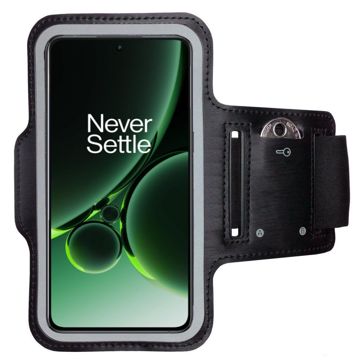 CoverKingz Handyhülle Sportarmband für OnePlus Nord 3 Sport Fitness Hülle Armband Handy 17,0 cm (6,7 Zoll), Sport Schutzhülle Schlüsselfach Handyhülle Jogging Schutztasche Etui
