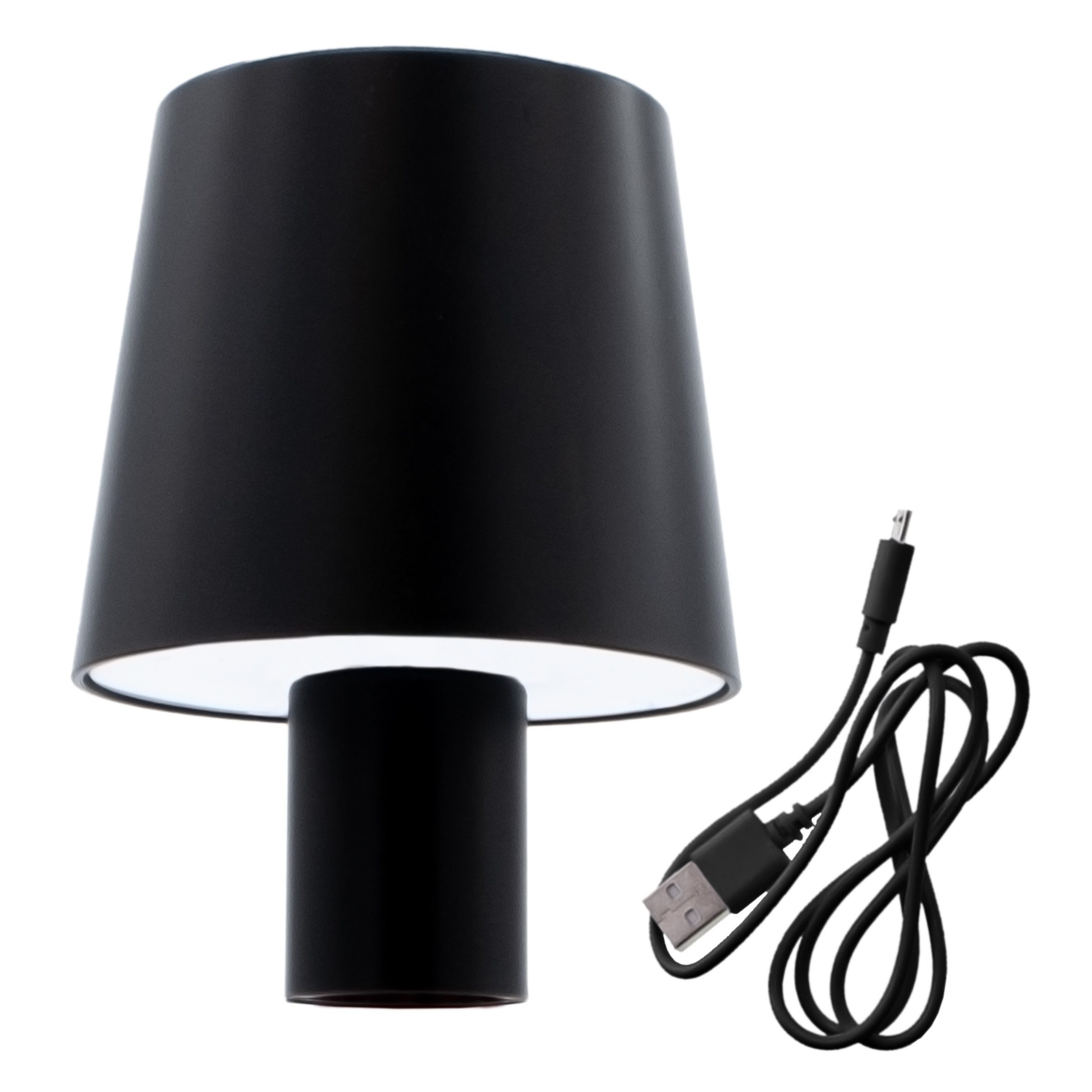 Spetebo LED Tischleuchte Akku Touch Flaschenleuchte günstig online kaufen