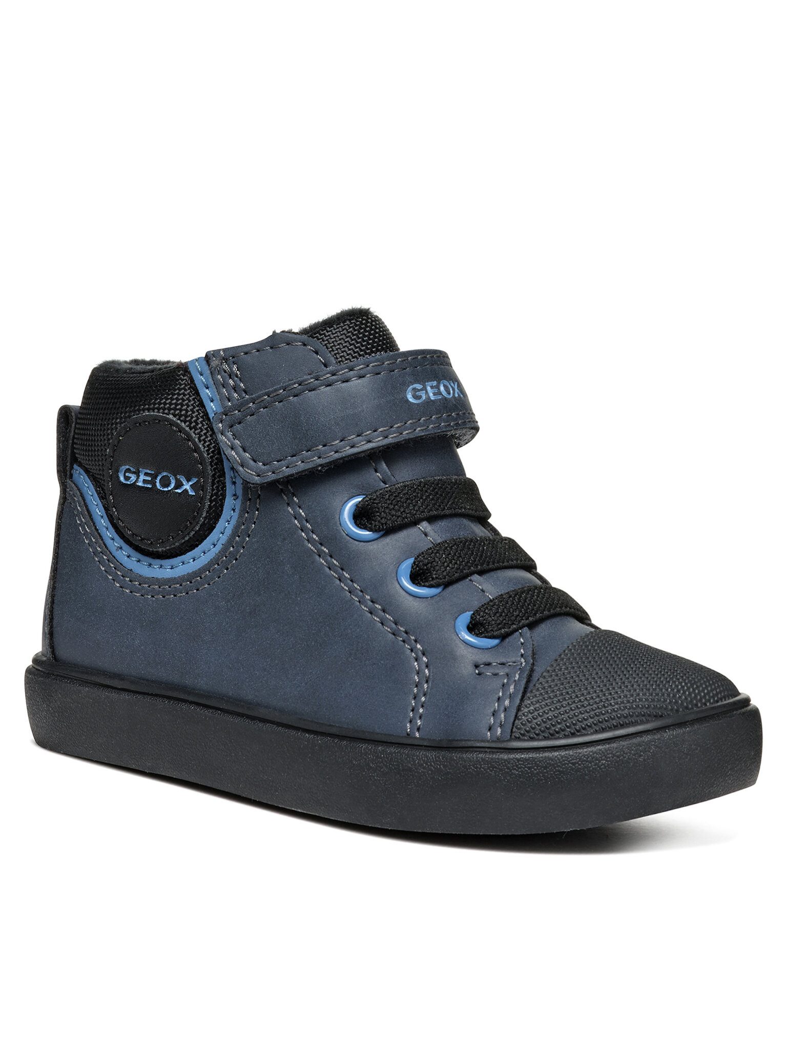 Geox Geox Schnürschuhe B Gisli Boy B461NC 0MEFU C0693 Dunkelblau Schnürschuh