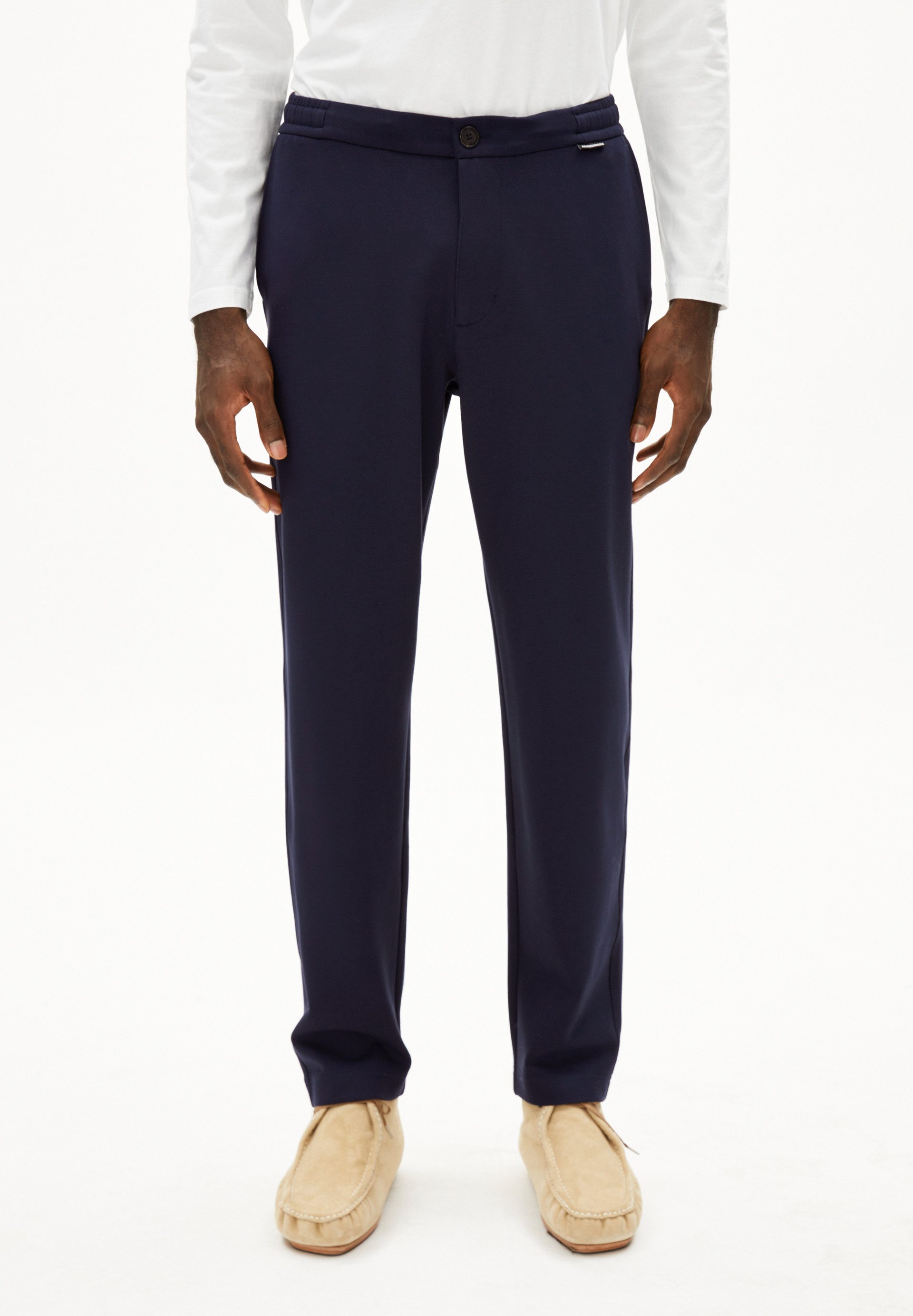 Armedangels Stoffhose TAARNO (Tapered Fit) Jerseyhose aus LENZING™ ECOVERO™ Viskose Mix