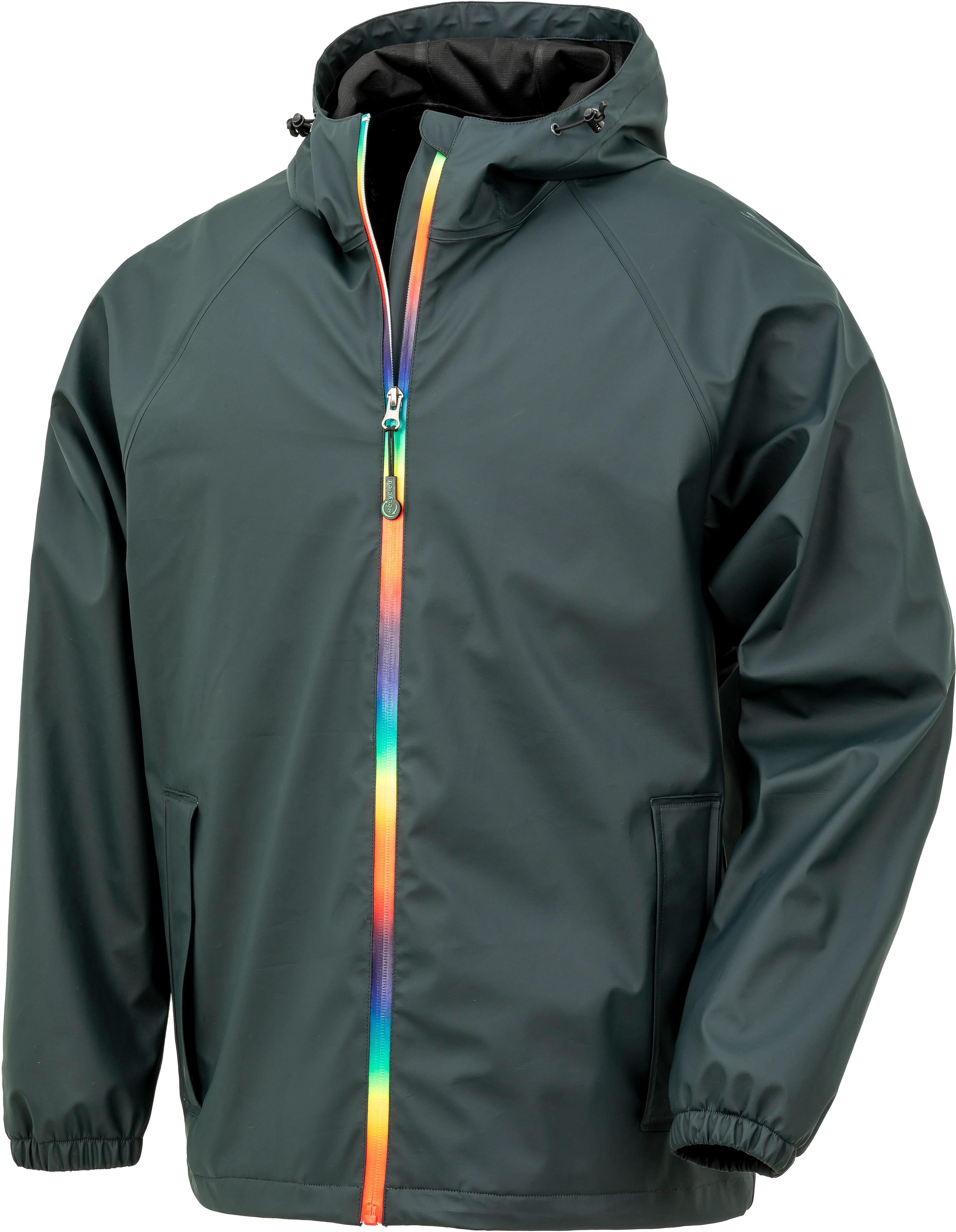 Outdoorjacke Prism PU Waterproof Jacket With Recycled Backing Regenjacke