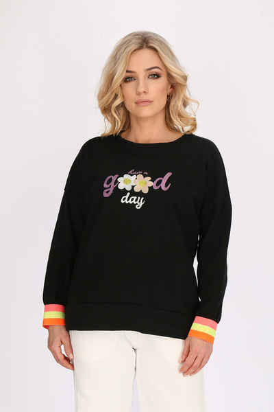 Worldclassca Sweatshirt Worldclassca Damen Sweatshirt "GOOD DAY "Langarmshirt Pullover Neu