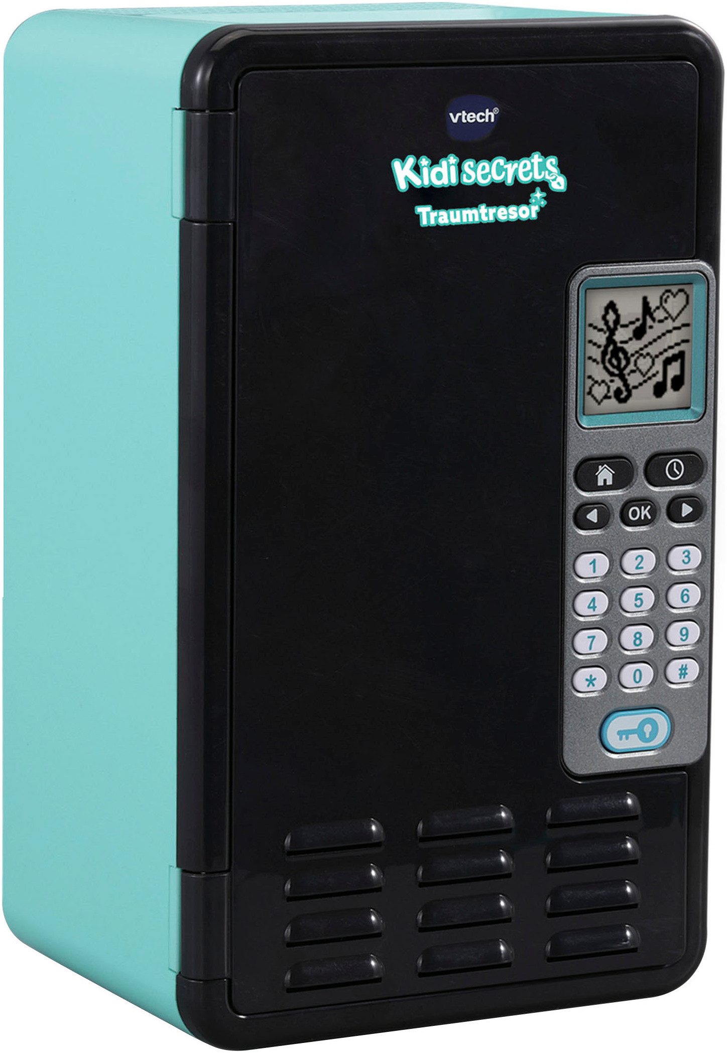 Vtech® Elektronisches Tagebuch Kidisecrets, Elektronisches Schließfach, Traumtresor black, mit Zahlencode und Lautsprecher