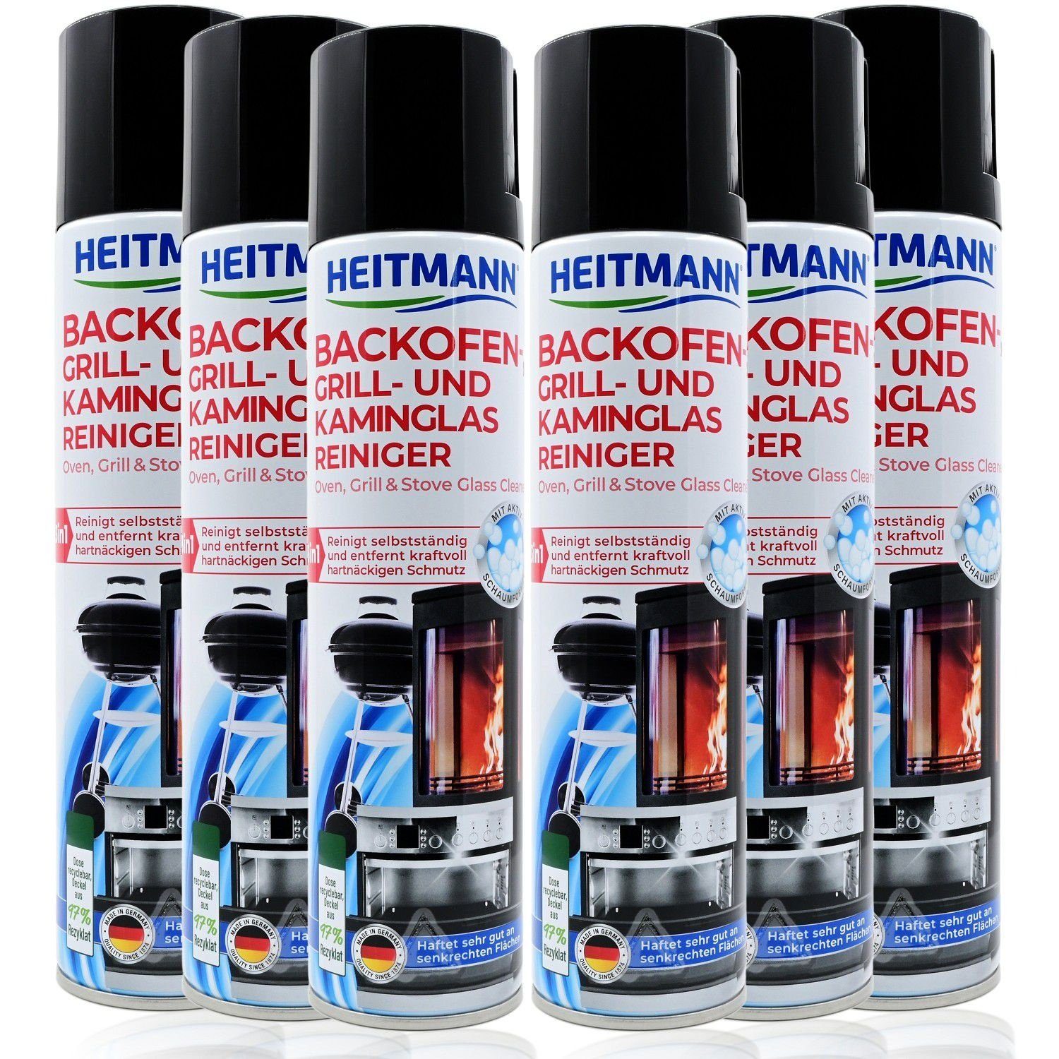 BRAUNS HEITMANN Heitmann BackofenGrillund Kaminglasreiniger, 400 ml