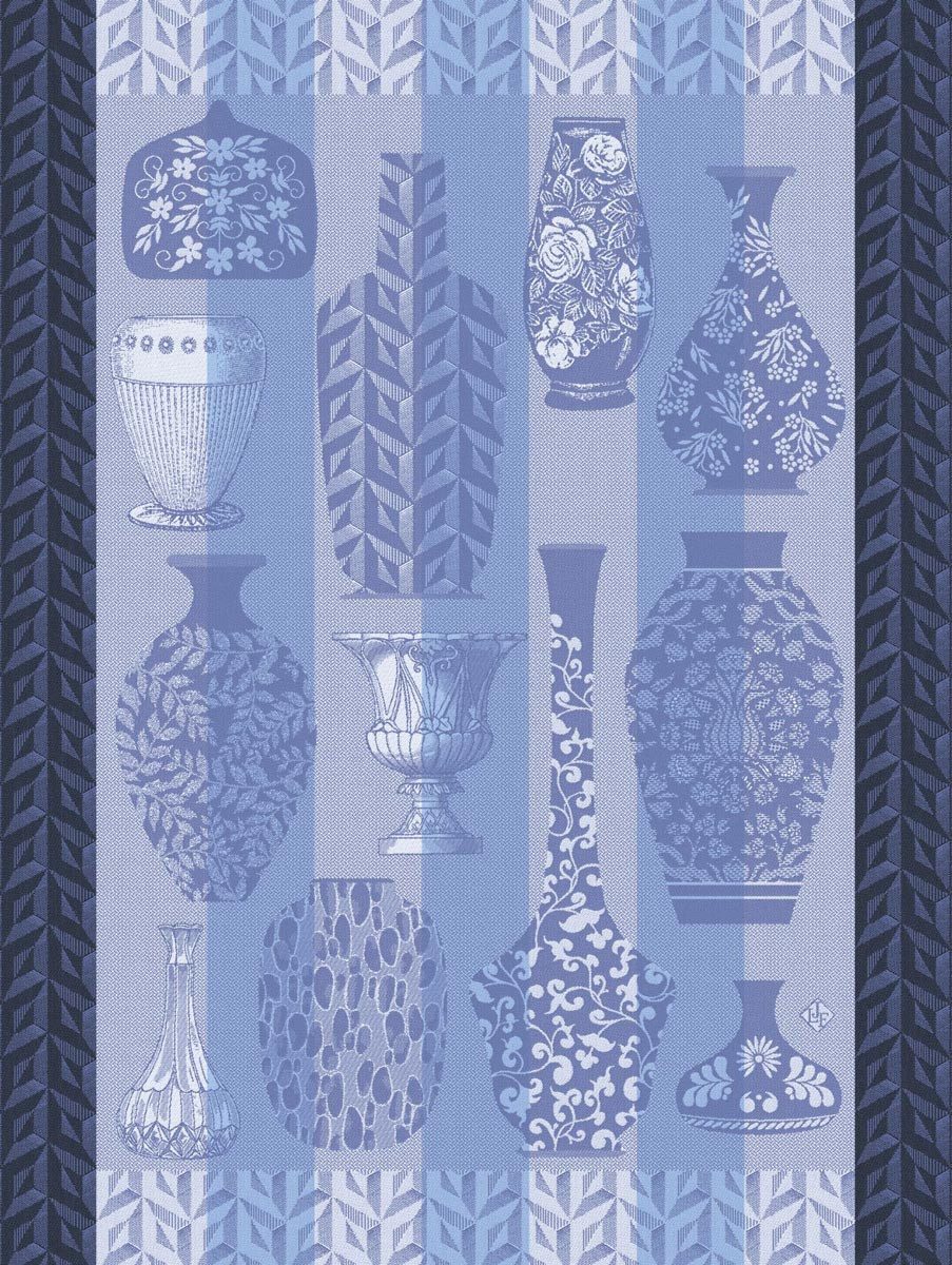 Le Jacquard Francais Geschirrtuch Geschirrtuch Poteries Porcelaine 60x80 cm, (1-tlg., 1 x Geschirrtuch), jacquard-gewebt