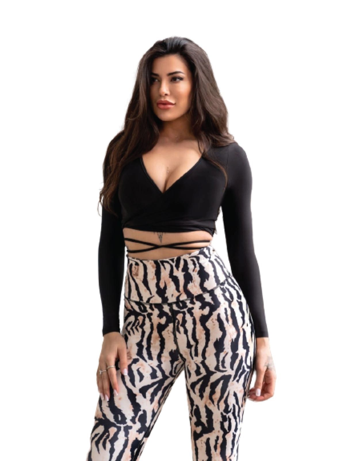 Lismina Leggings Extra High Waist Leggings Atmungsaktiv, Elastischer Bund