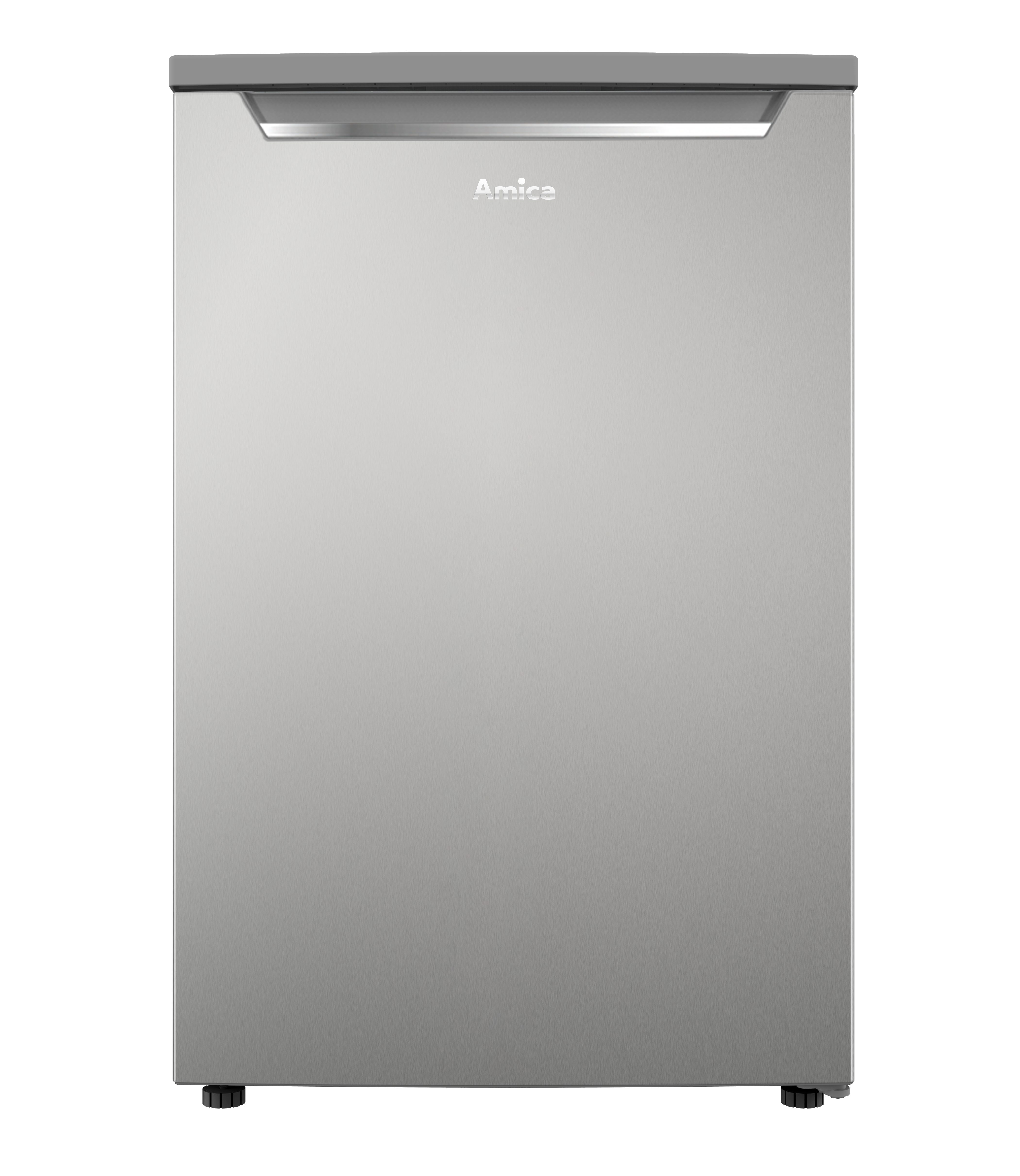 Amica Vollraumkühlschrank VKS 351 125 E, 85 cm hoch, 55 cm breit, Eleganter Kompaktkühlschrank mit flexiblem Stauraumkonzept