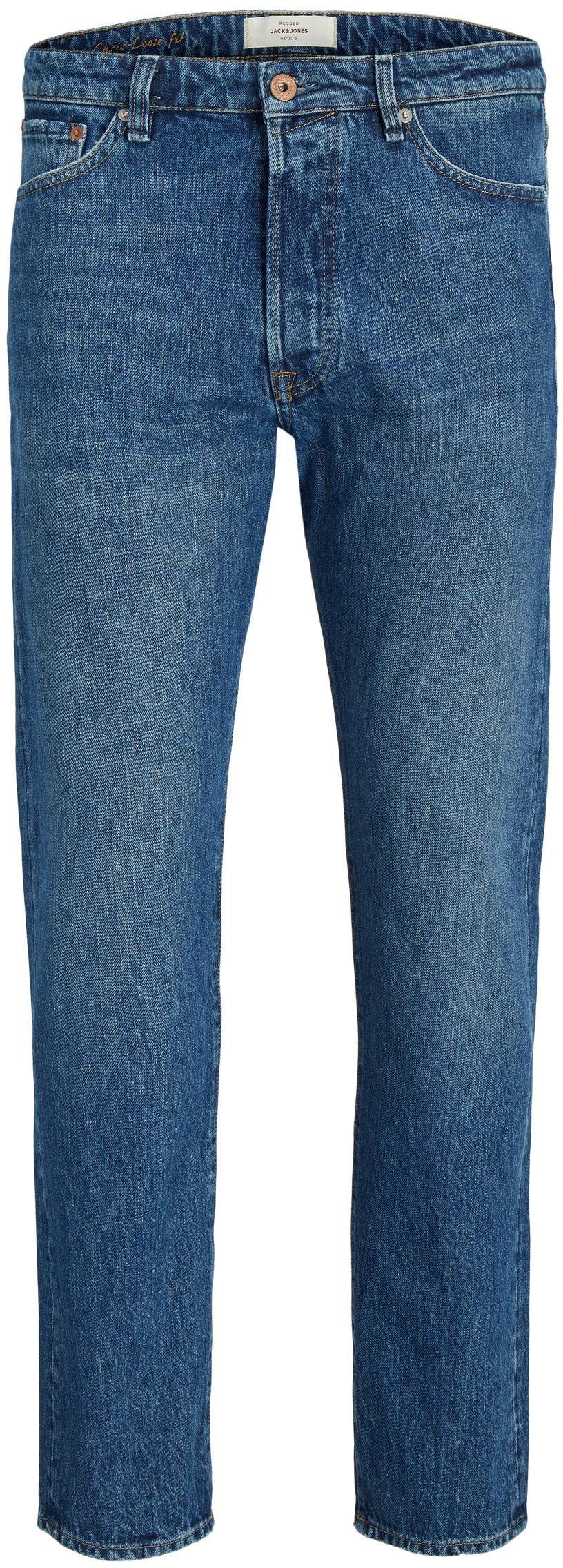 Jack & Jones Loose-fit-Jeans CHRIS mid-blue COOPER denim