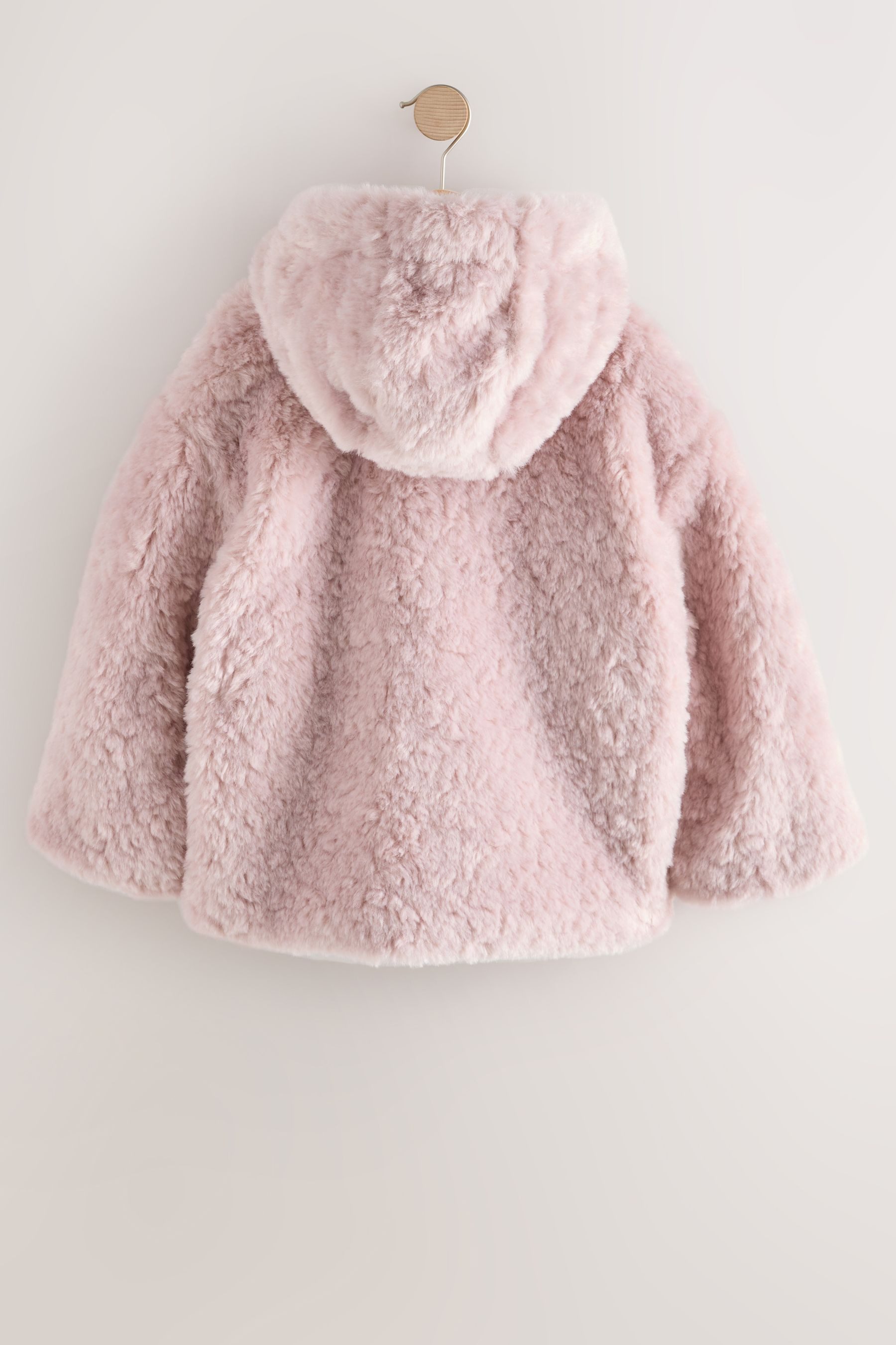 Next Dufflecoat Dufflecoat-Mantel ausTeddyfell (1-tlg)