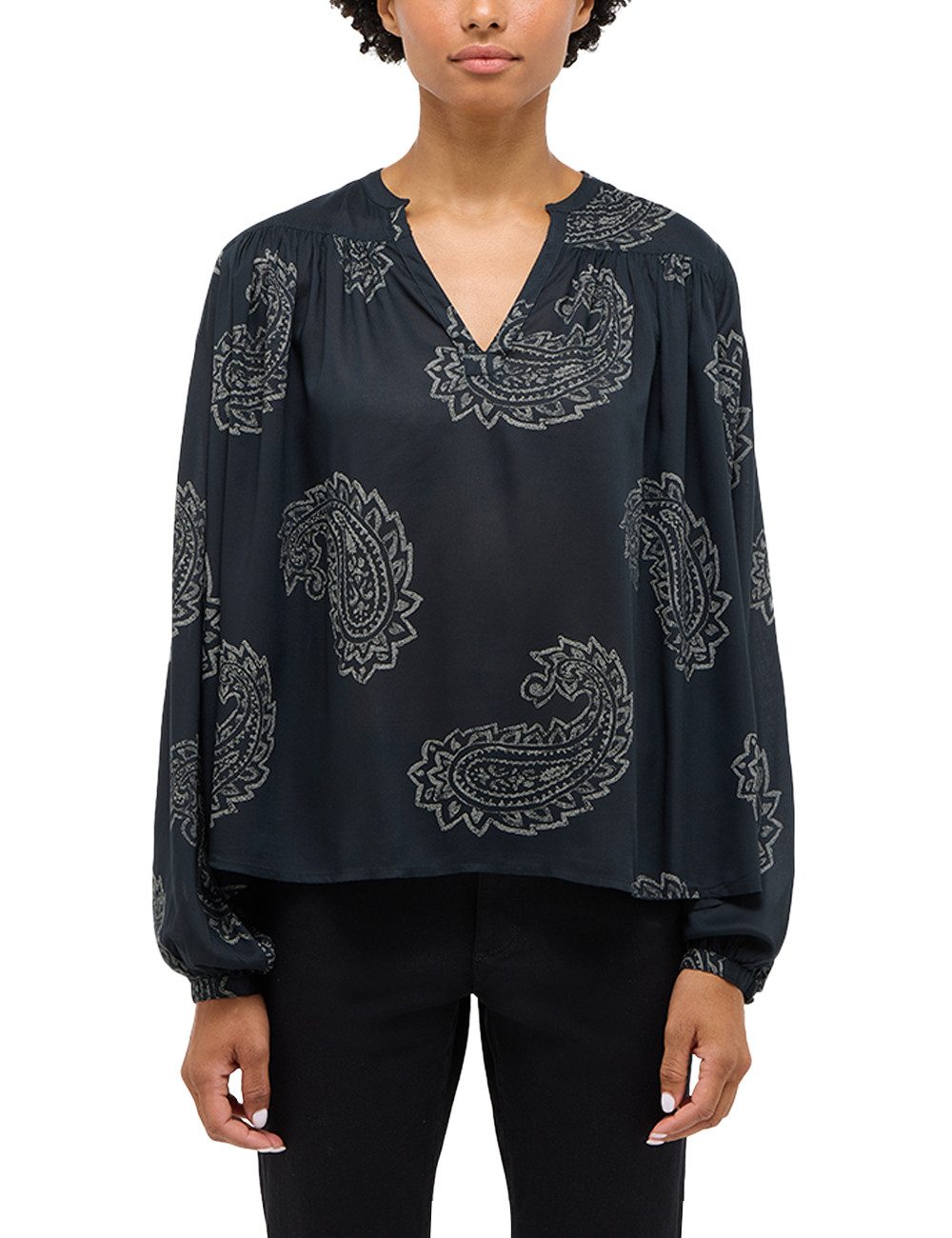 MUSTANG Langarmbluse Damen Style Feminine günstig online kaufen