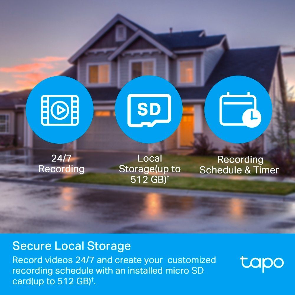TP-Link Tapo C500 Kamera IP (Außenbereich) Outdoor Security Überwachungskamera Pan/Tilt