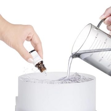 Retoo Luftbefeuchter Aroma Diffuser Ultraschall Luftbefeuchter Humidifier 7 LED Licht, Extrem leise im Betrieb, Aromatherapie, befeuchtet die Luft