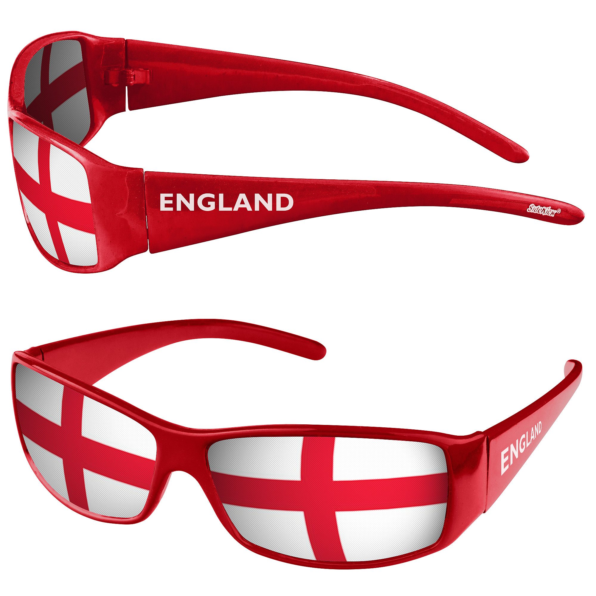 Taffstyle Sonnenbrille Fanbrille Landesflagge EM & WM für Fanartikel Sport Partyartikel (Perfekt für Sportevents WM Länderflagge Flagge Handball Eishockey Basketball Länder Brille)