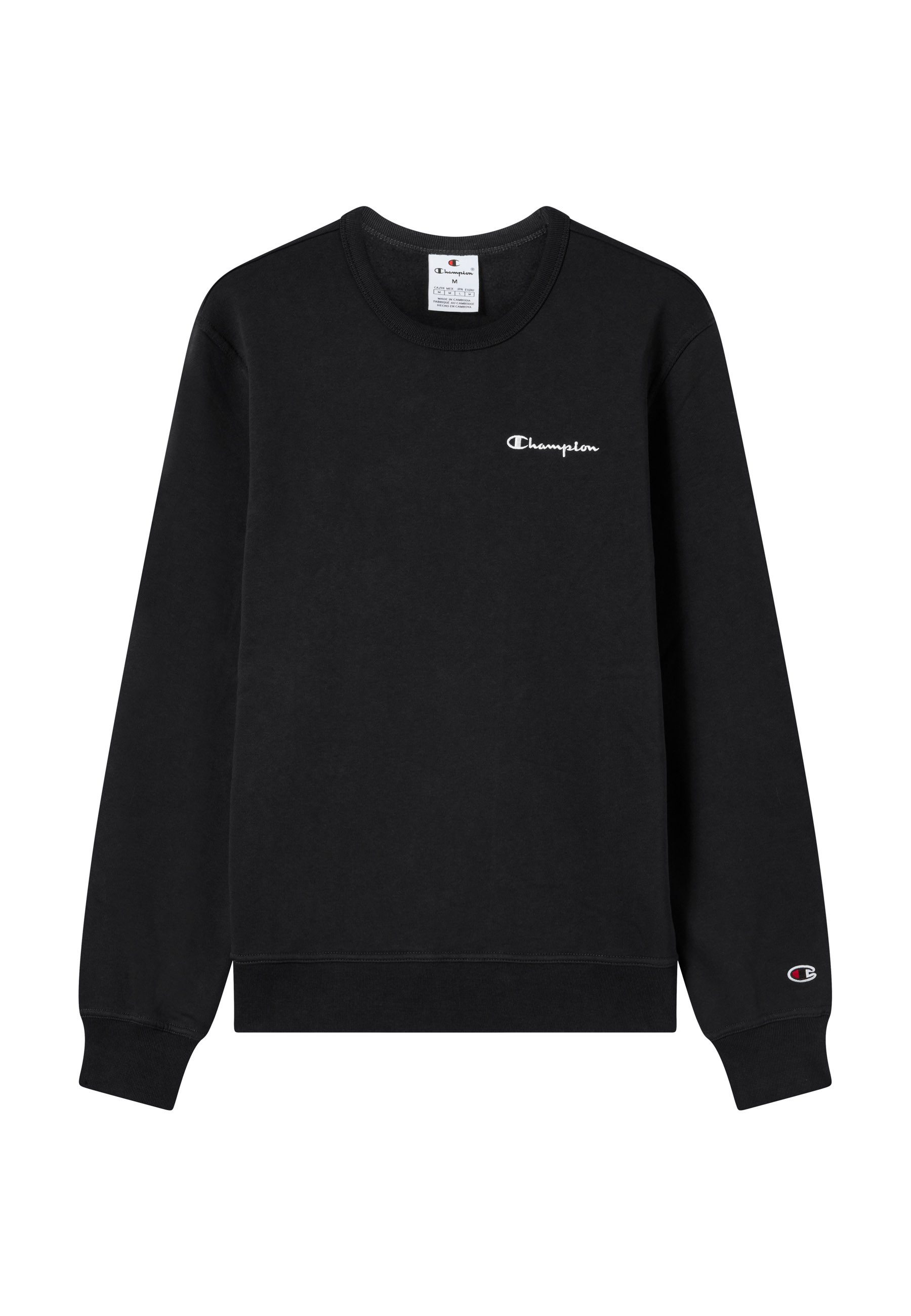 Champion Sweatshirt ICONS CONTRAST Fleece Crewneck Sweatshirt mit Crewneck-Ausschnitt, aus Baumwolle und Polyester