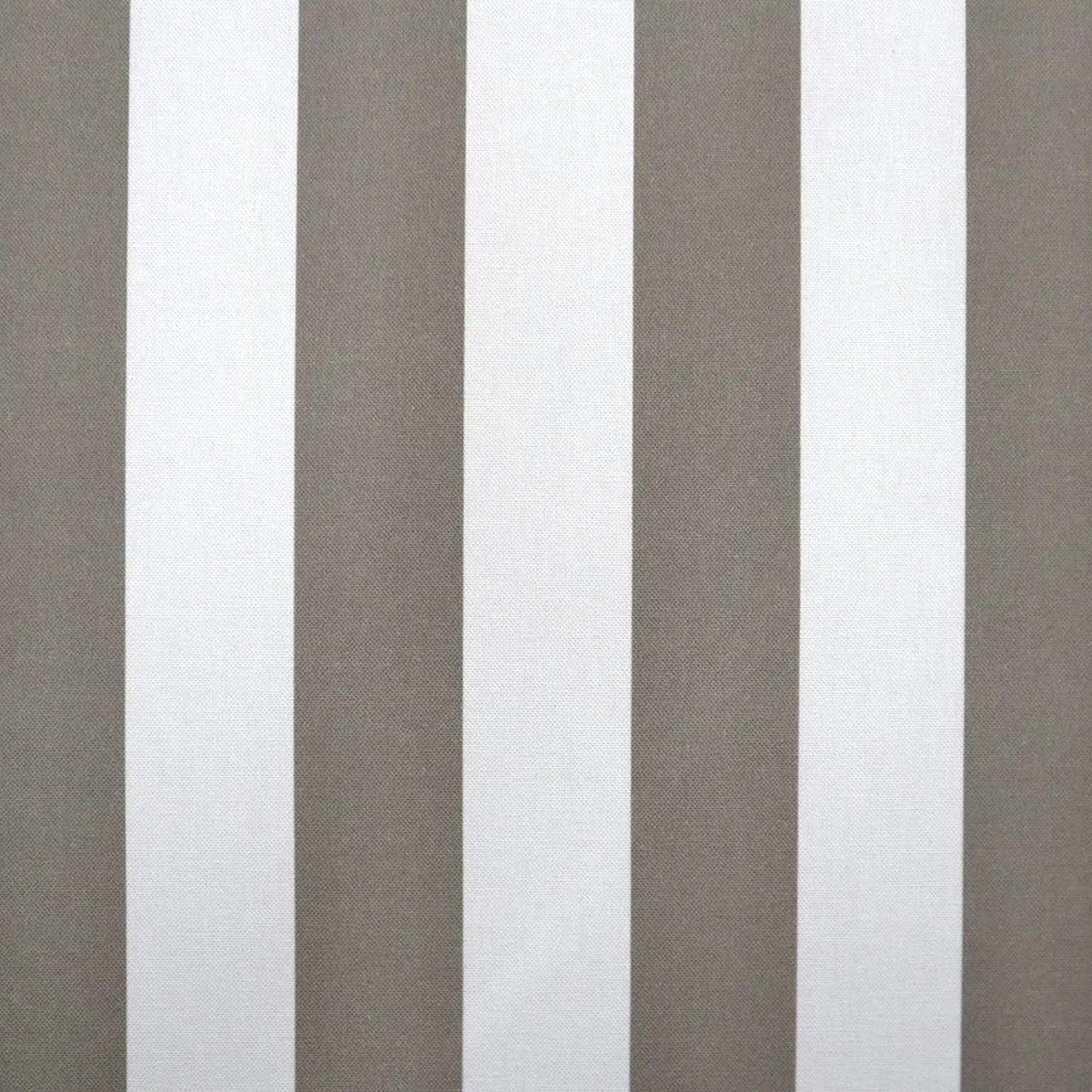 Stofferia Stoff Dekostoff Streifen Halbpanama Taupe, Breite 140 cm, Meterware