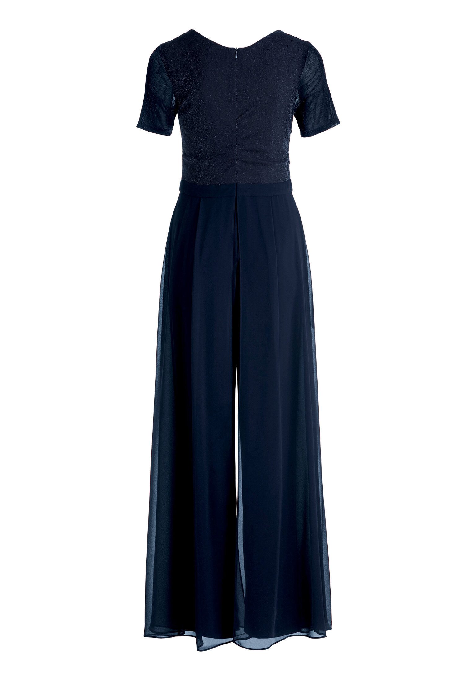 Vera Mont Overall Damen mit Wasserfallausschnitt (1-tlg)