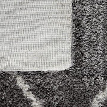 Hochflor-Teppich Teppich Wohnzimmer Shaggy Hochflor, TT Home, Läufer, Höhe: 39 mm