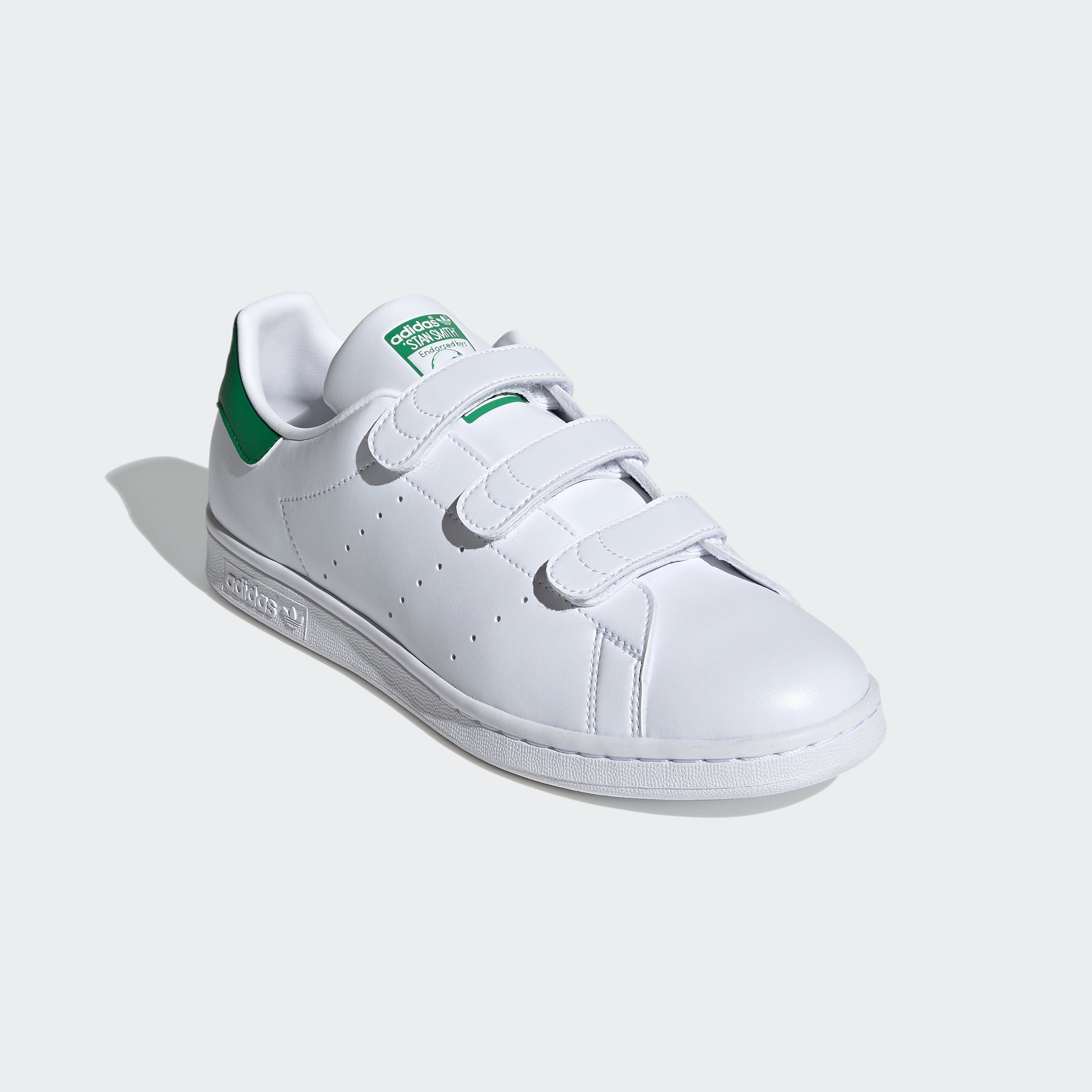 adidas Originals STAN SMITH White / / White Cloud Cloud Sneaker Green