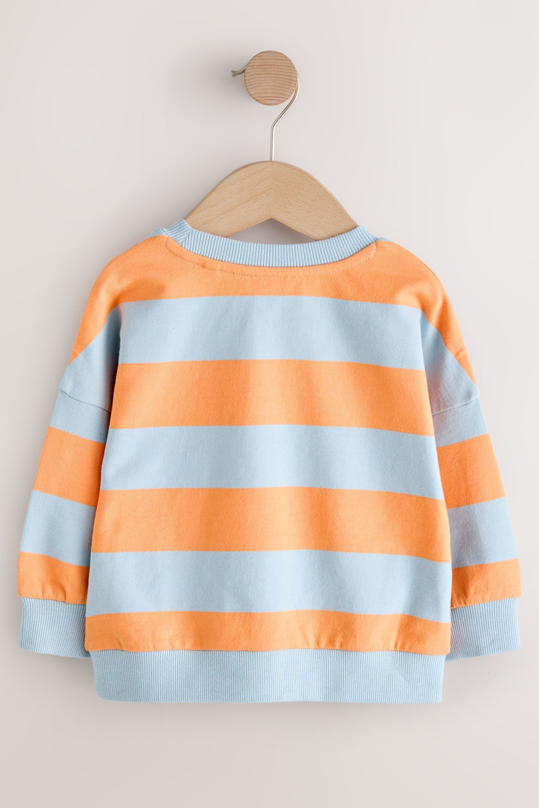 Next Sweater Jersey-Sweatshirt mit Rundhalsausschnitt und Print (1-tlg)