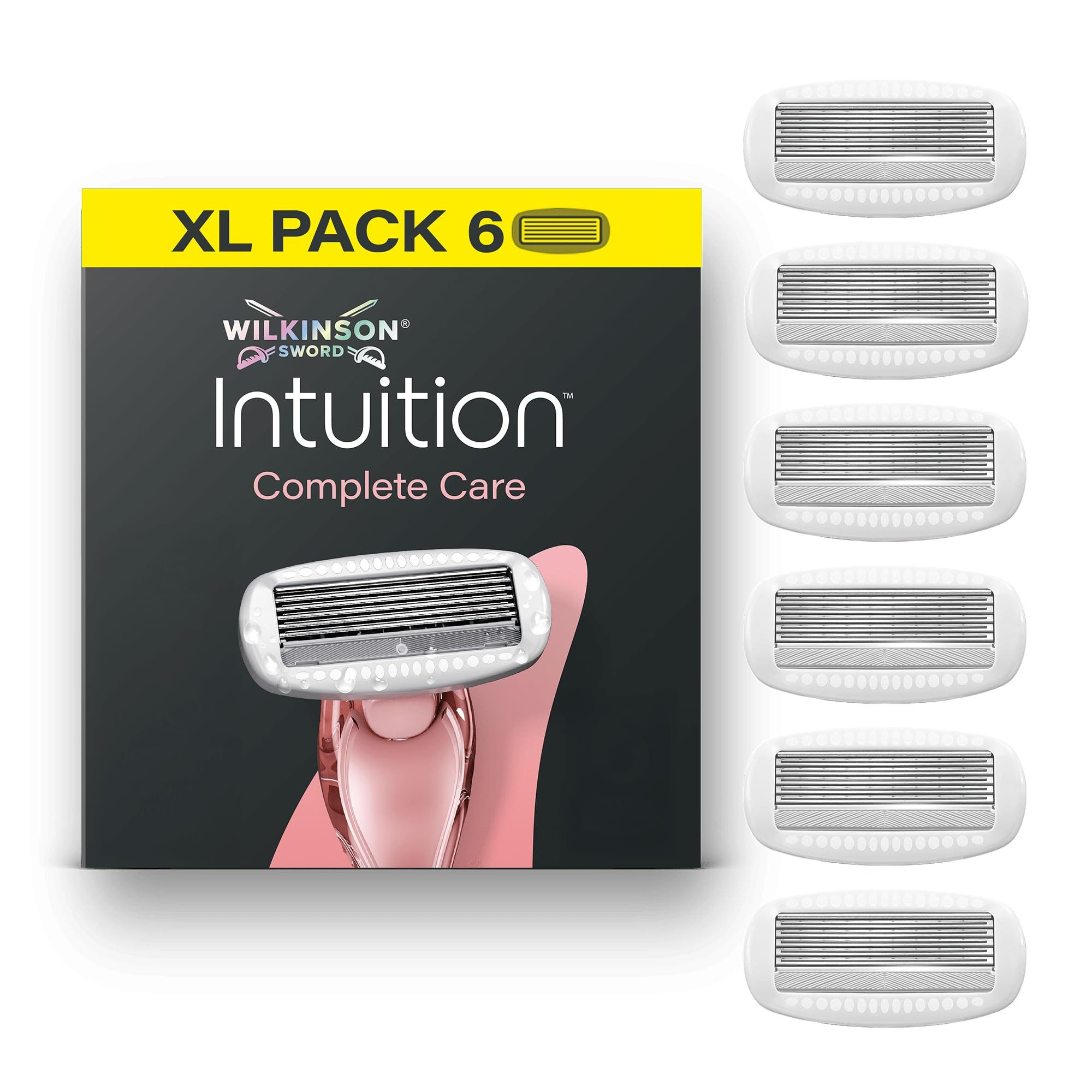 Wilkinson Rasierklingen Wilkinson Sword Intuition Complete Care Ersatzklingen, 6er-Pack