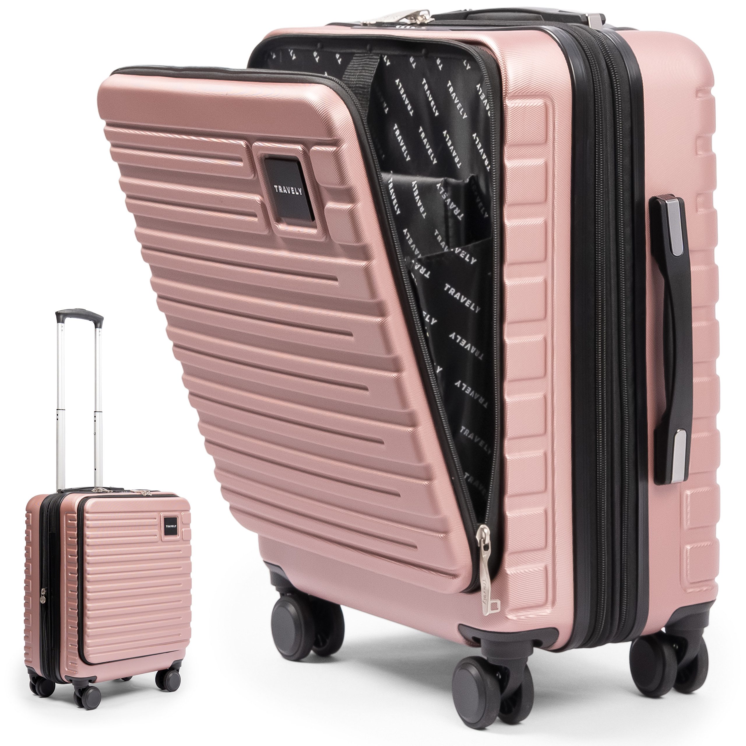 Travely Koffer, 4 Rollen günstig online kaufen