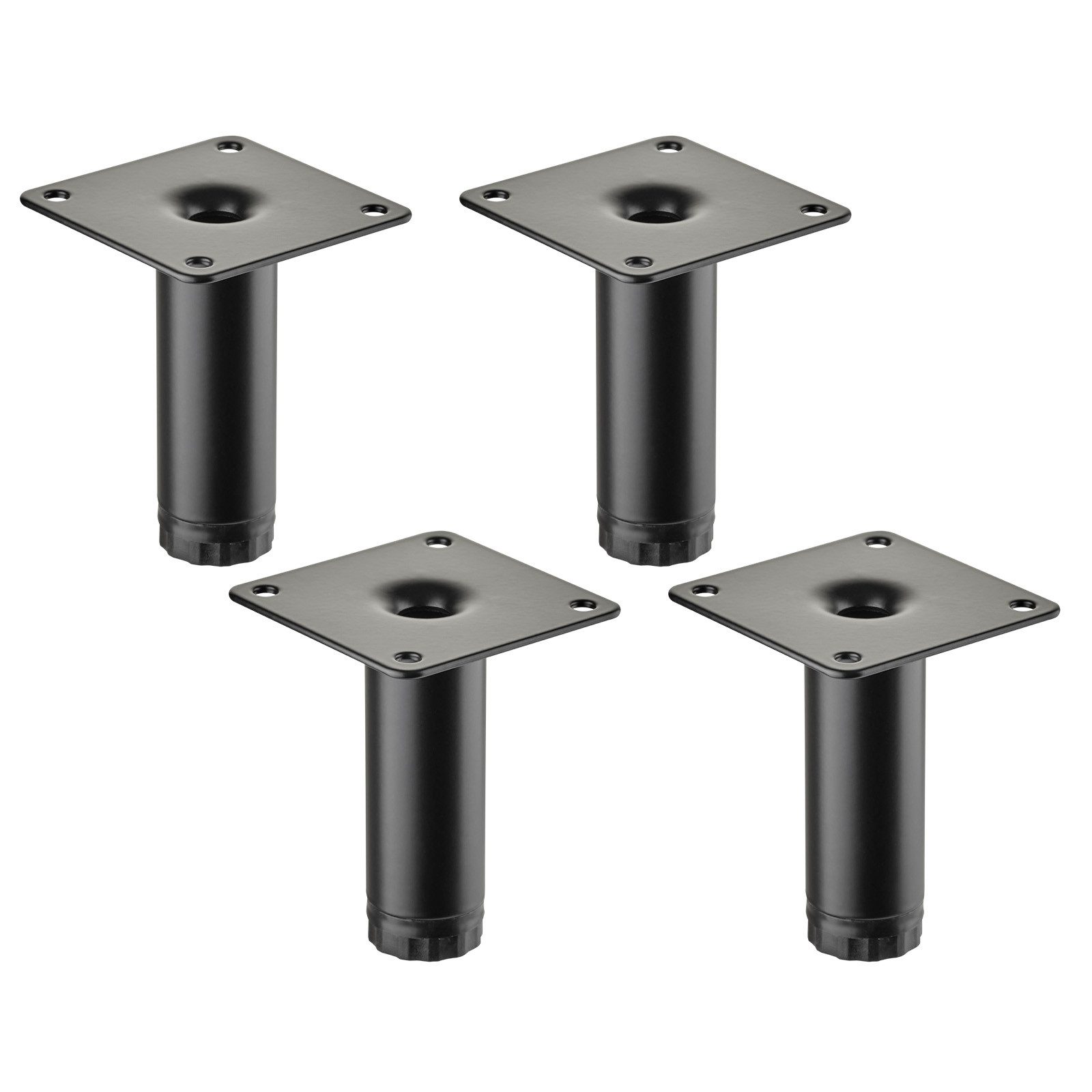 SO-TECH® Möbelfuß LIMA Ø 25 mm höhenverstellbar 10 mm Vitrinenfuß Sockelfuß günstig online kaufen