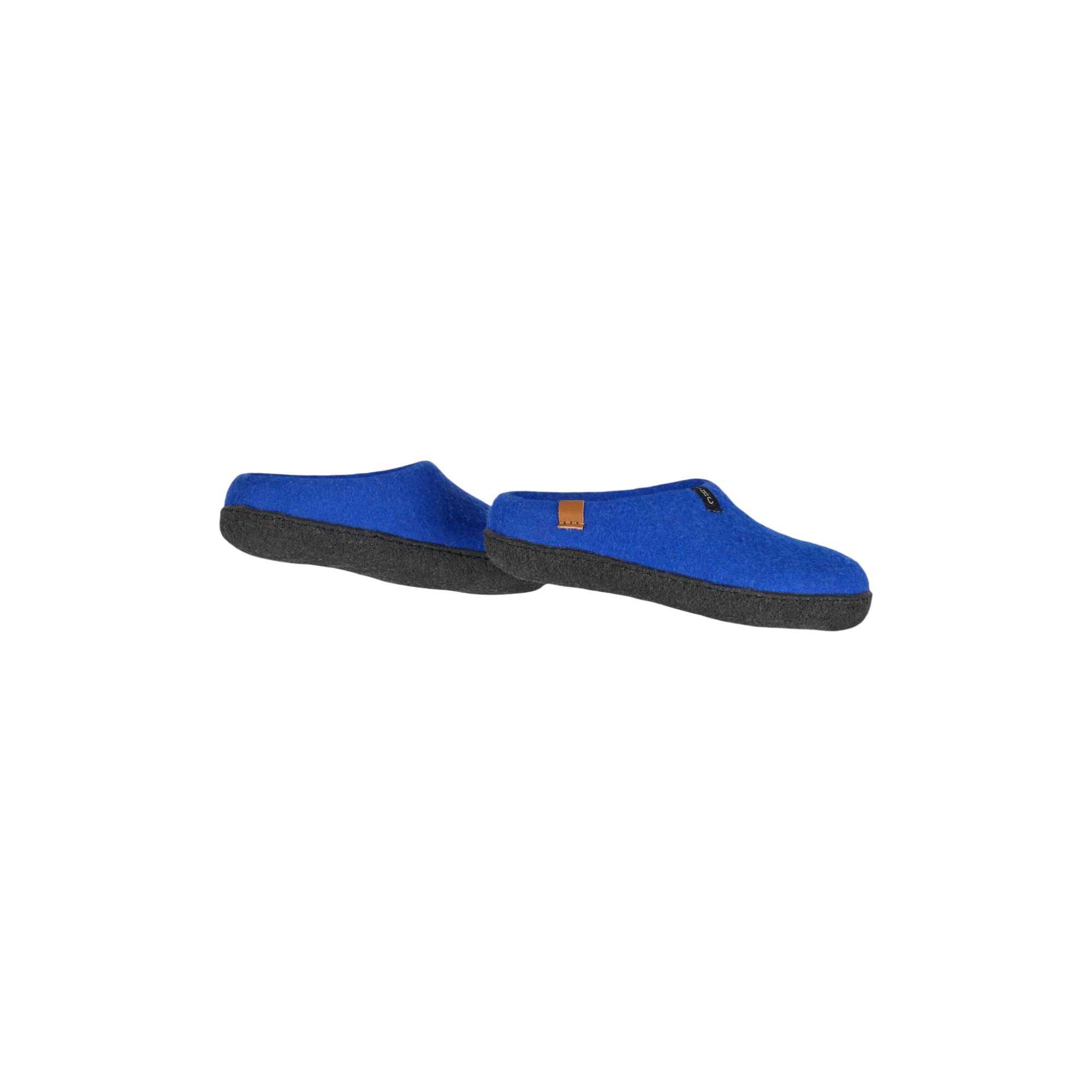 THC Natural Line THC Pantoffel Slipper blau Pantoffel (1 Paar, 1-tlg., 1 Paar) 100% Schurwolle