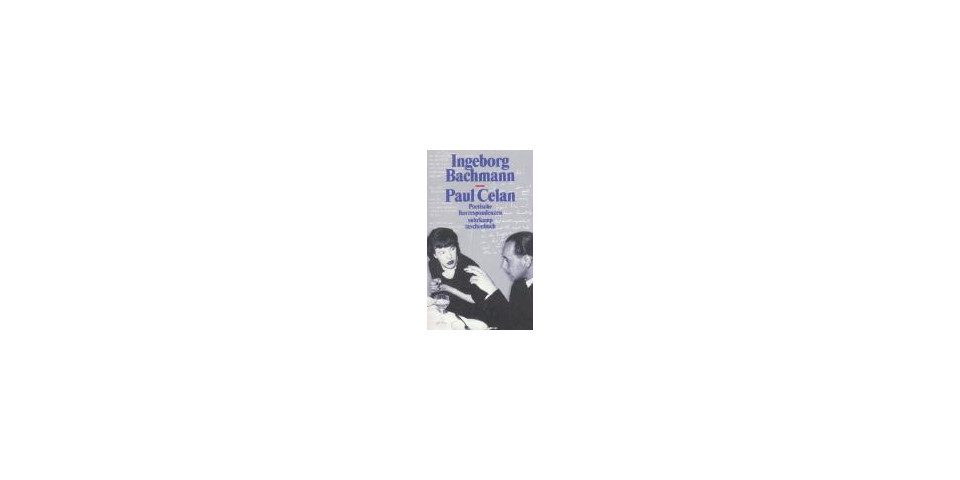 Suhrkamp Verlag Tagebuch Poetische Korrespondenzen