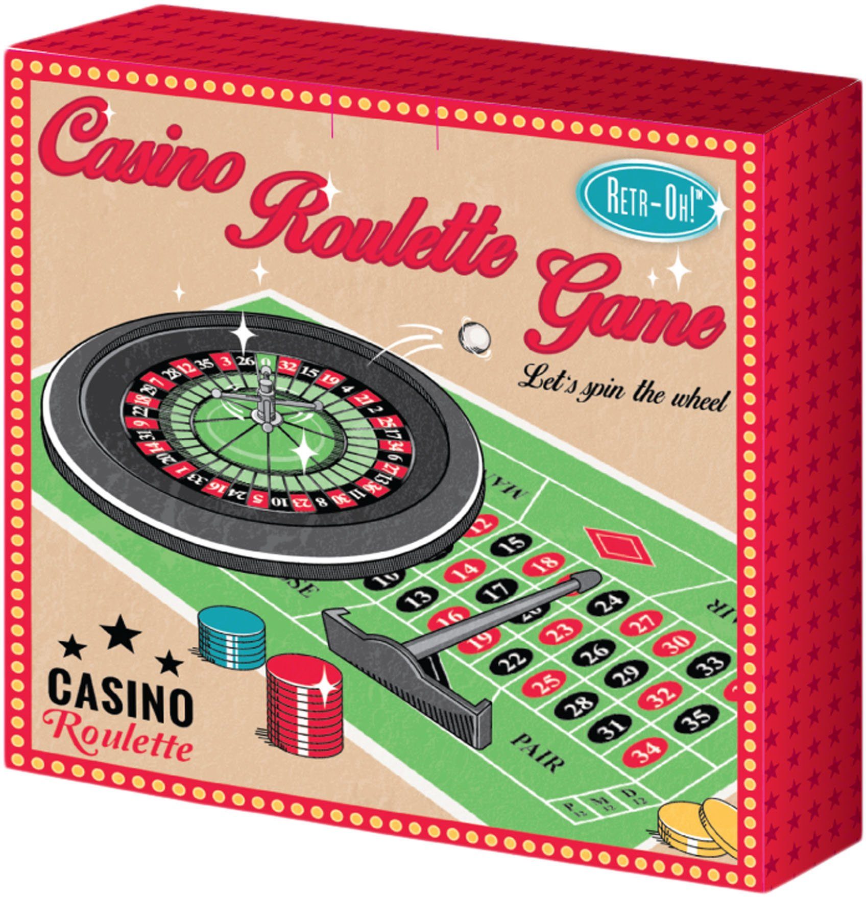 KINDER ROULETTE Spiel Casino Neu OVP Vintage Komplett mit Spielmatte 
