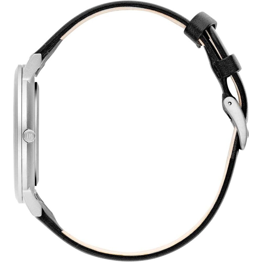 Danish Design Titanuhr DANISH DESIGN Herren Armbanduhr RHÖNE IQ13Q1107 schwarz 40mm Lederband