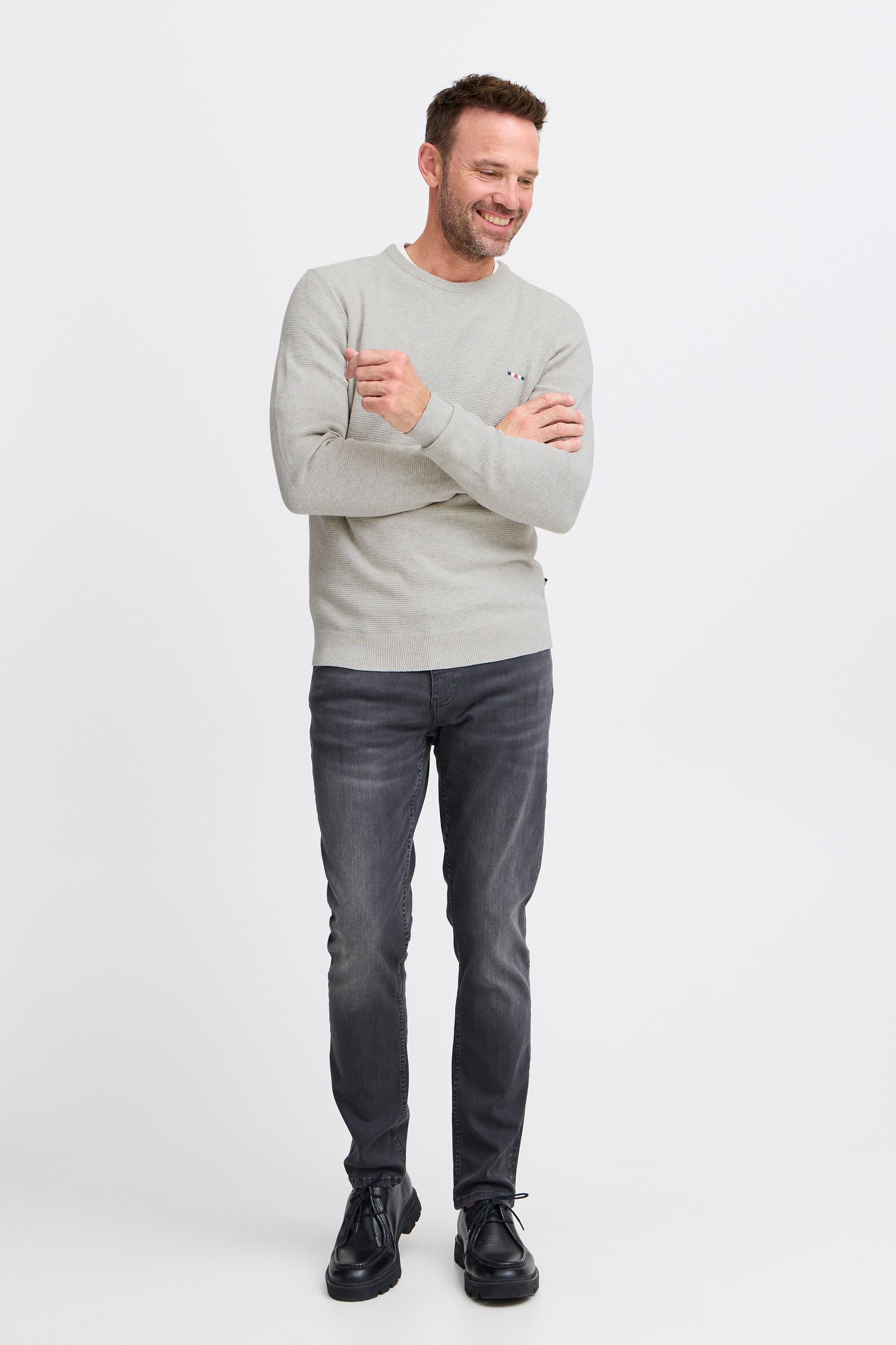 FQ1924 Strickpullover FQKyle Modischer Langarmpullover günstig online kaufen