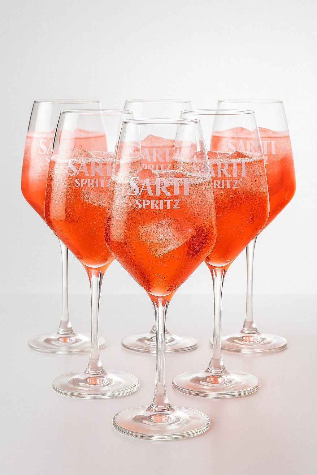 Mixcompany Gläser-Set Sarti Spritz Weingläser 6er Set – Original Gläser für Spritz, 6-tlg.