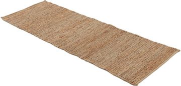 Läufer Nala Juteteppich, carpetfine, rechteckig, Höhe: 9 mm, wendbar, aus 100% Jute, in vielen Größen und Formen, quadratisch, rund