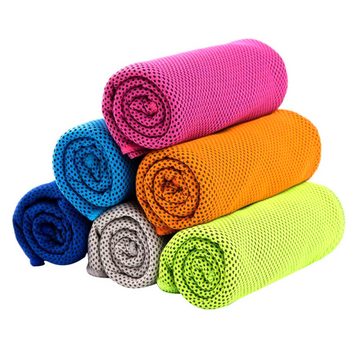 Lubgitsr Sporthandtuch Kühlendes Handtuch,EIS-Handtuch,Atmungsaktives,kühles Handtuch, (4-St)