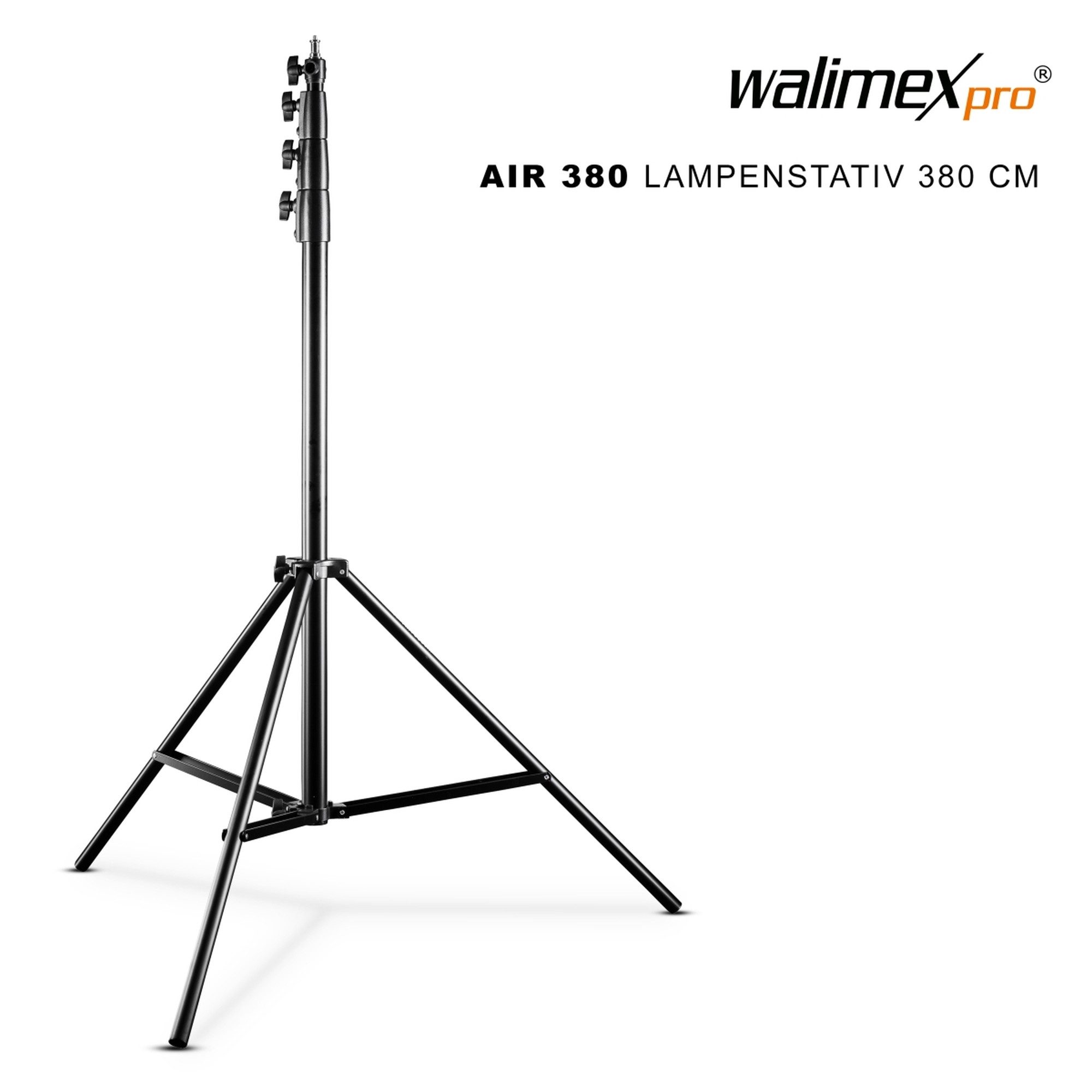 Walimex Pro AIR 380 Deluxe Lampenstativ 380 cm Lampenstativ