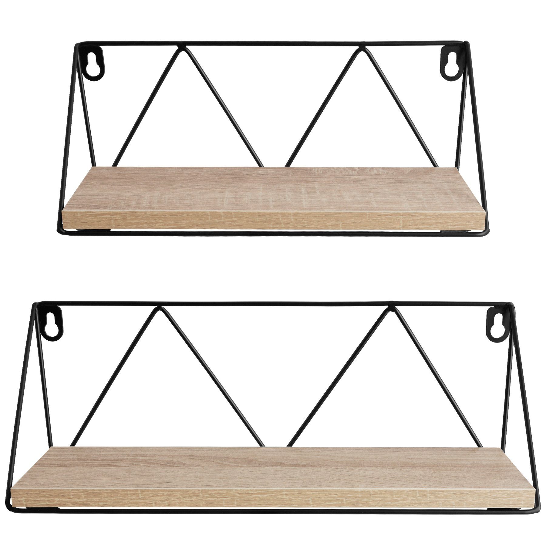 tectake Wandregal 2er Set Wandregal, Set günstig online kaufen