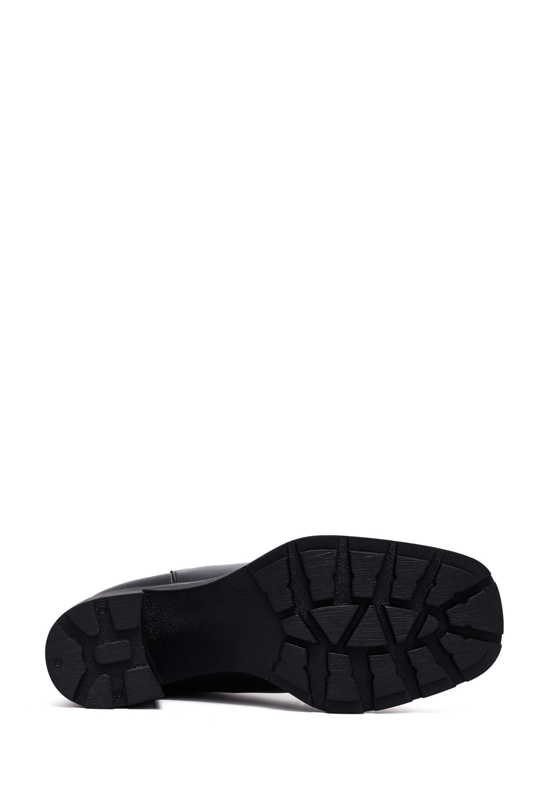 Derimod Absatz-Stiefeletten aus Leder Ankleboots Leder-Textil-Futter, TPU Sohle, Absatz 8 cm