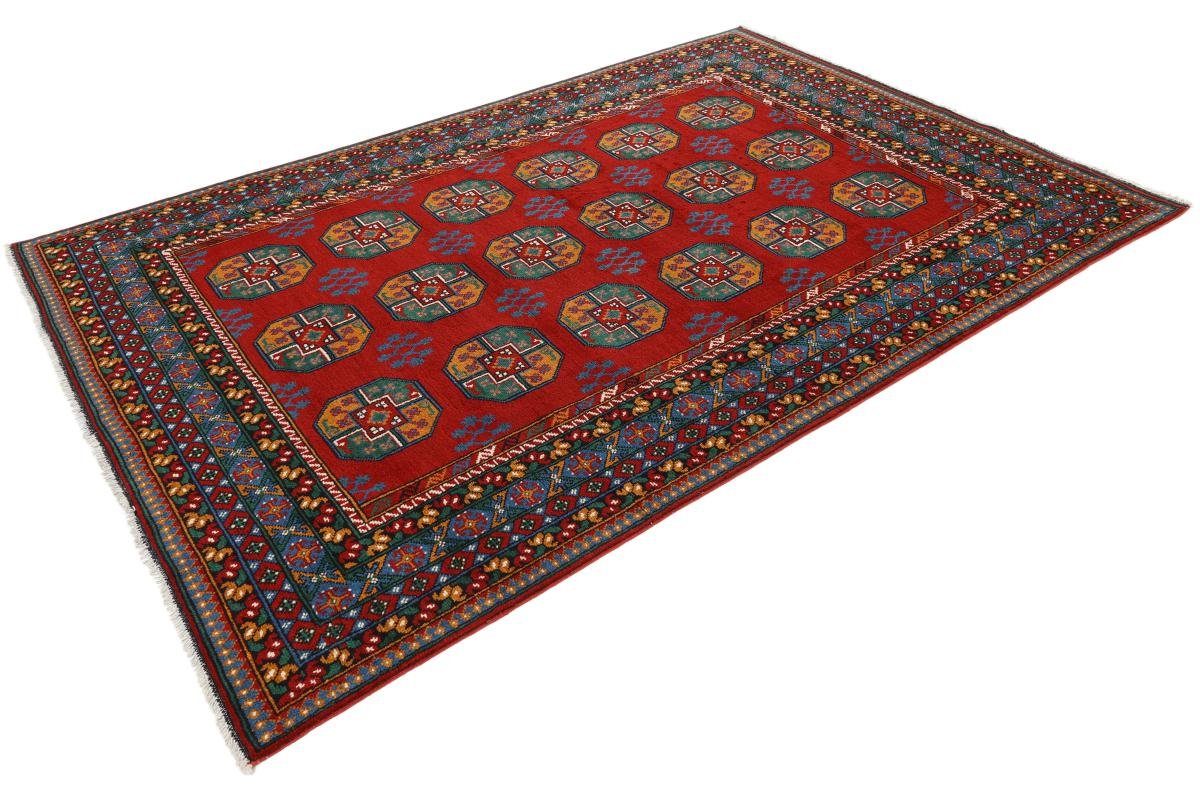 Orientteppich Afghan Akhche Limited Orientteppich, Handgeknüpfter rechteckig, Höhe: 6 mm 203x298 Trading, Nain