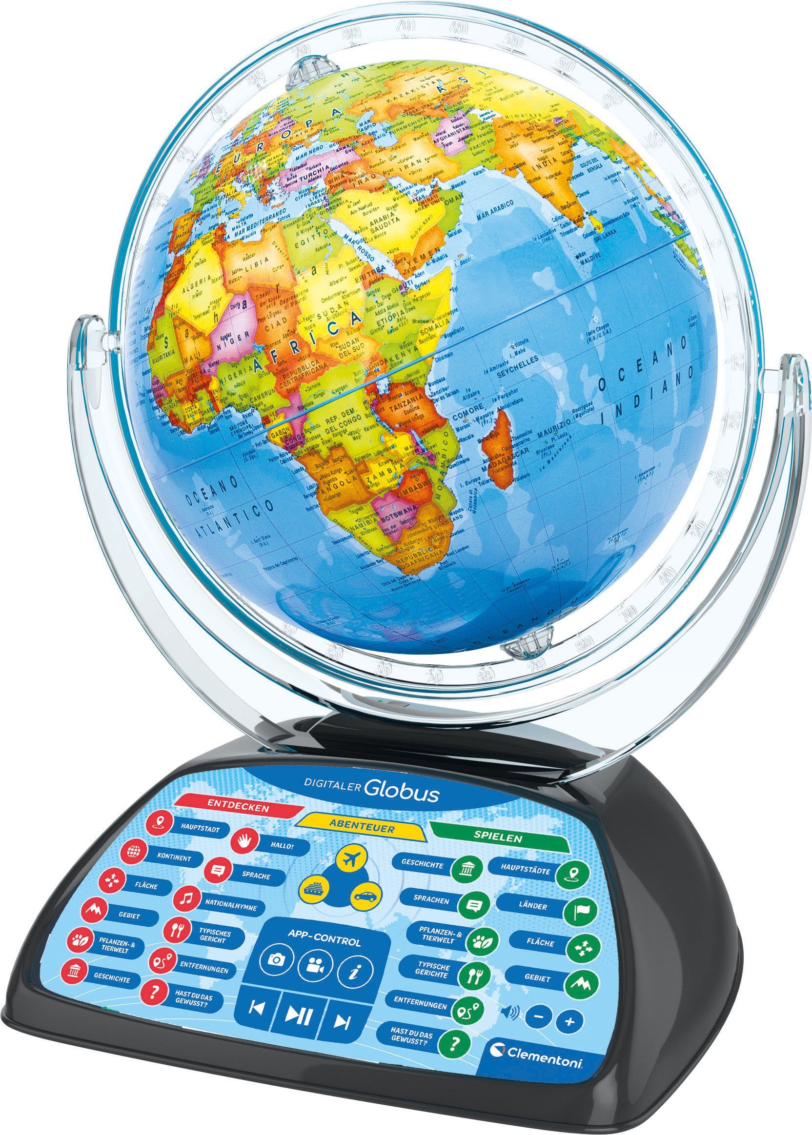 Clementoni® Globus »Galileo Digitaler Globus«, mit App-Funktion; Made in  Europe online kaufen | OTTO