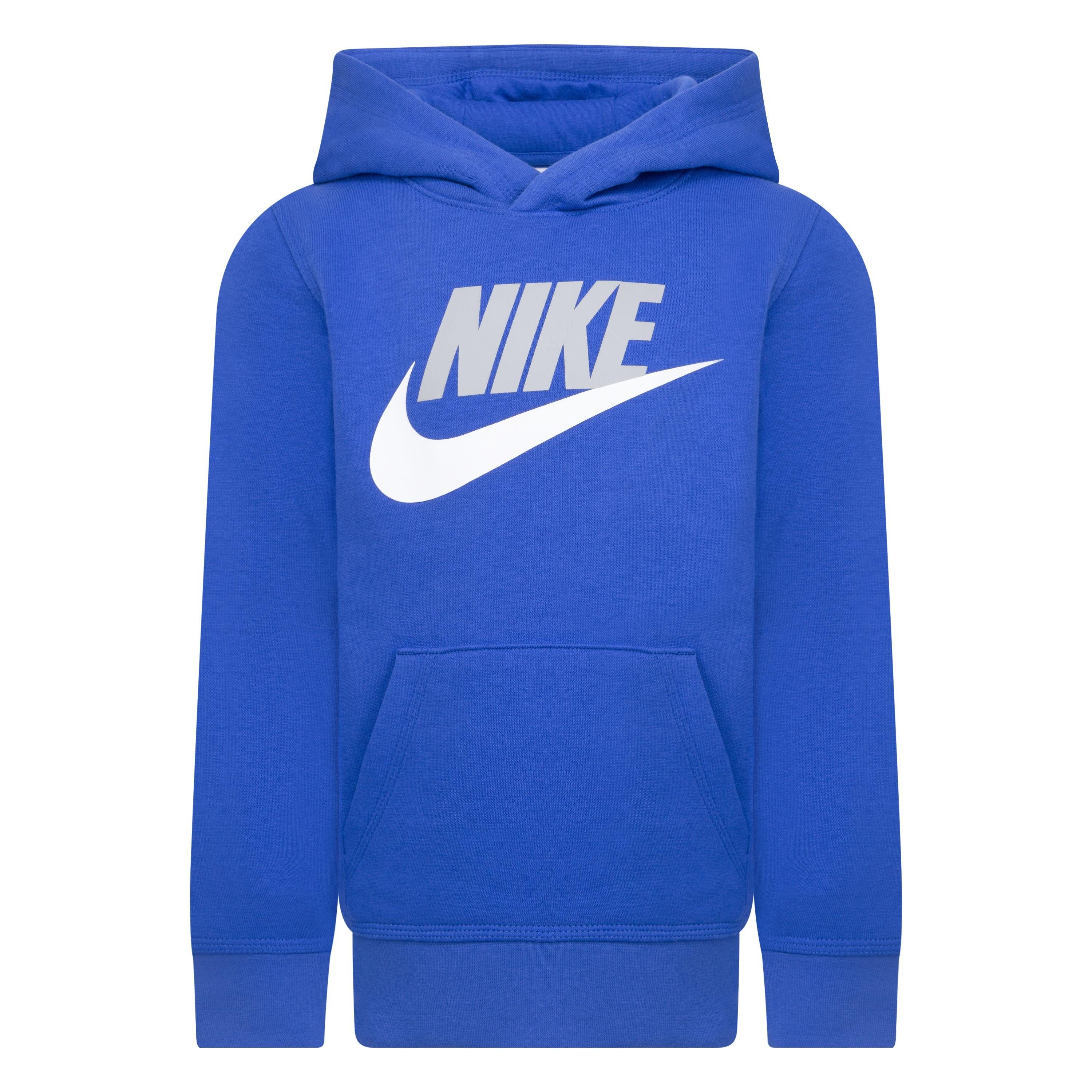 blau - Kapuzensweatshirt für PO HBR Sportswear Nike CLUB Kinder