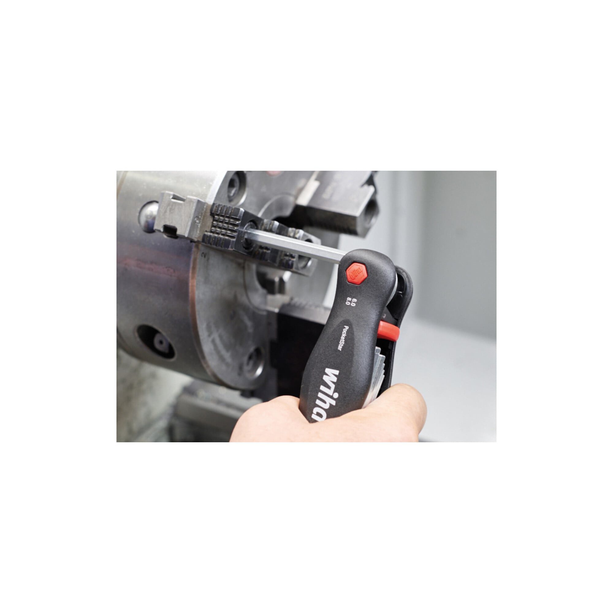 Wiha Sechskant-Bit Wiha Multitool PocketStar® Sechskant-Kugelkopf MagicRing® 7-tlg.