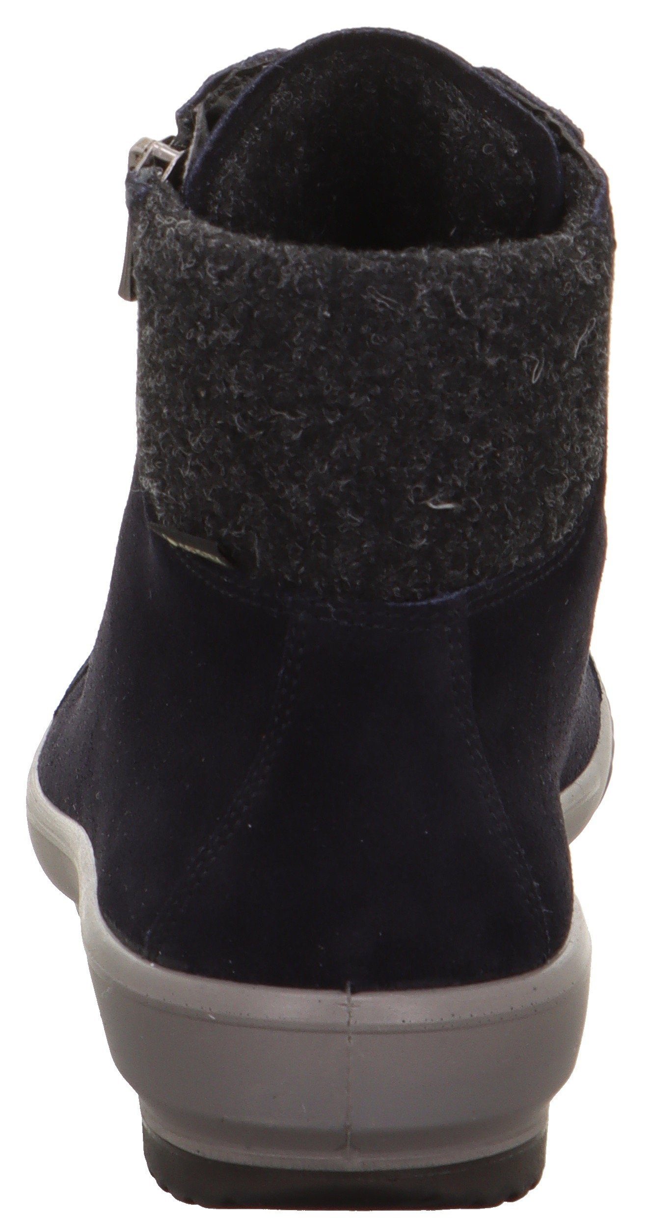 Legero Schnürboots High Top-Sneaker mit zusätzlichem Reißverschluss