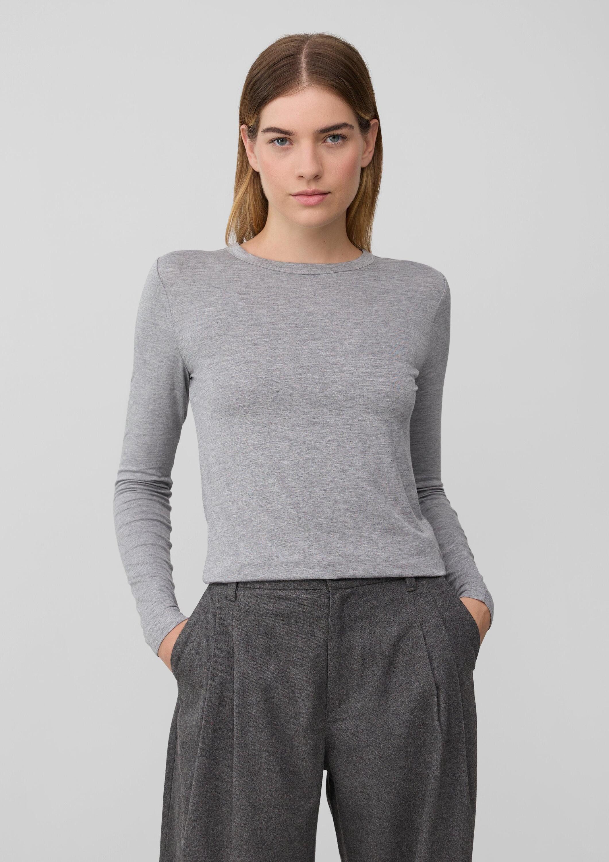 s.Oliver Langarmshirt T-Shirt Leichtes Longsleeve im günstig online kaufen