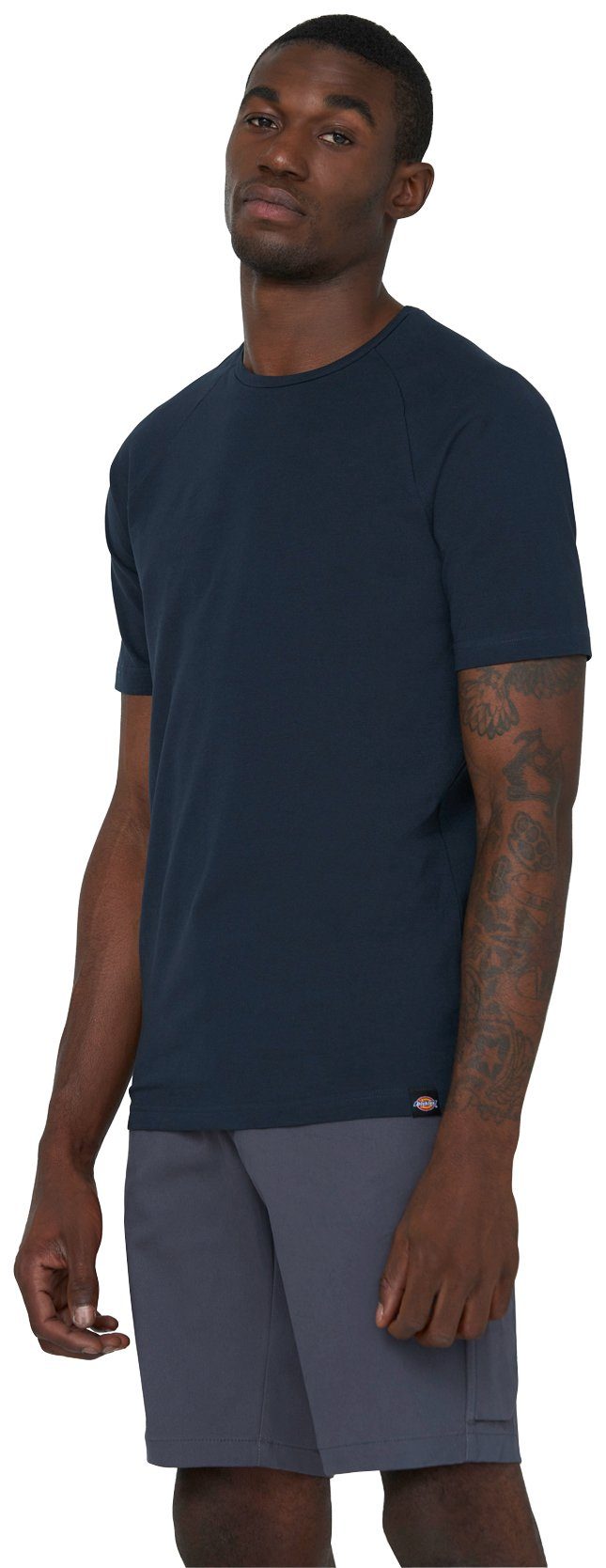 Dickies T-Shirt Temp-iQ, Feuchtigkeitsableitender Stoff, um trocknen zu  bleiben