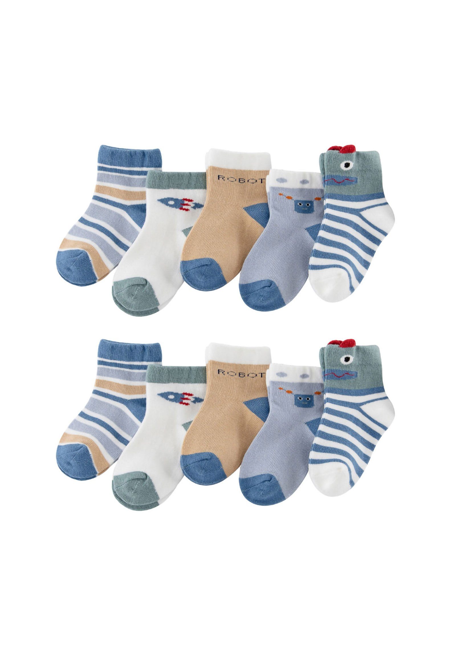 Socken 5/10 Paar Kinder Baumwolle Socken Set, Sneakersocken Strümpfe füßlinge