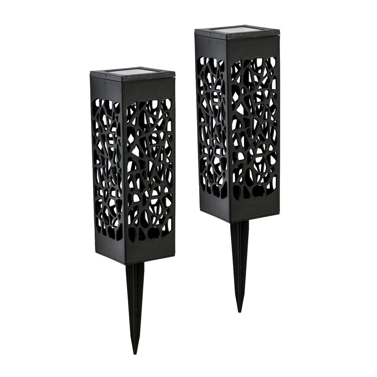 Gravidus LED Solarleuchte 2er LED Solar Gartenlampe Lampe günstig online kaufen