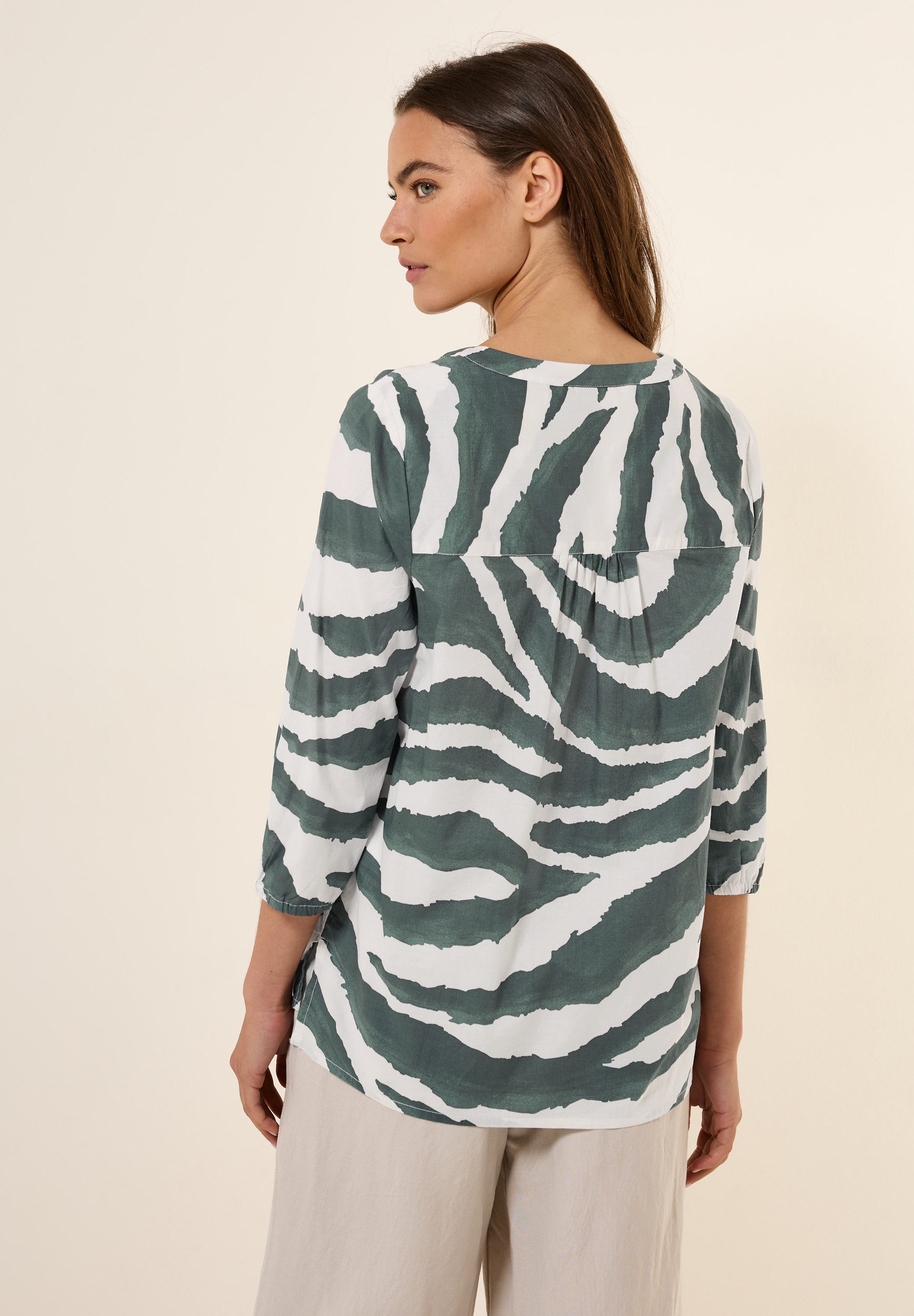 CECIL Shirtbluse mit Seitlichen Einschlitzen am günstig online kaufen