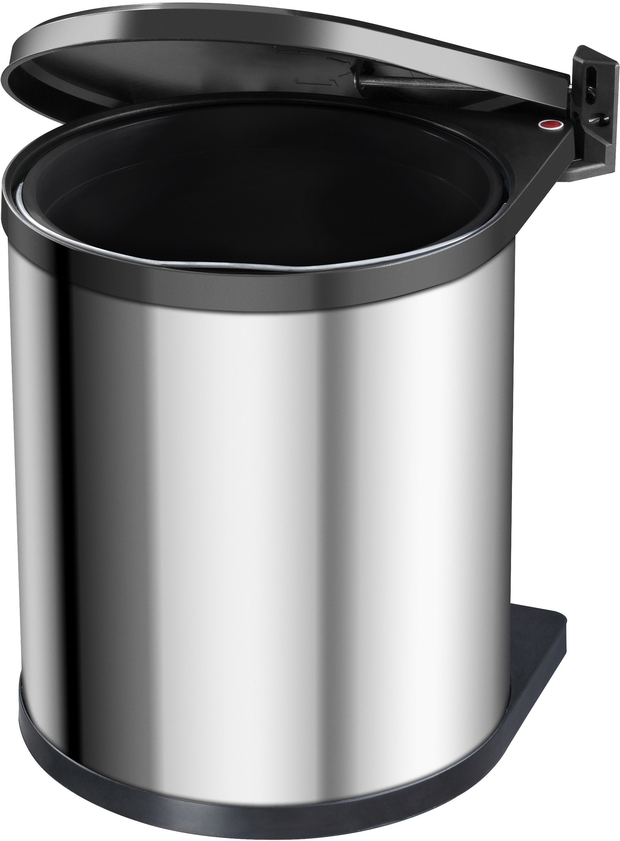 Hailo Einbaumülleimer Compact-Box M, 15 Liter, Edelstahl, Kunststoff Inneneimer, Made in Germany