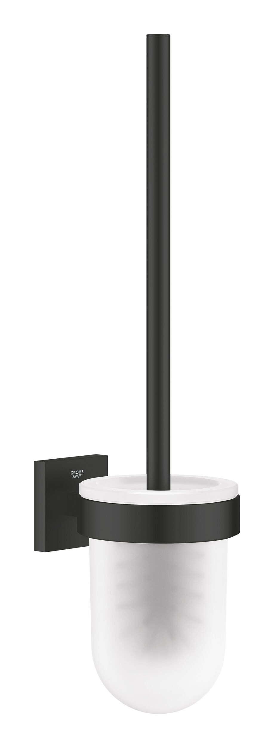 Grohe WC-Garnitur Start Cube, Toilettenbürstengarnitur - Mattschwarz