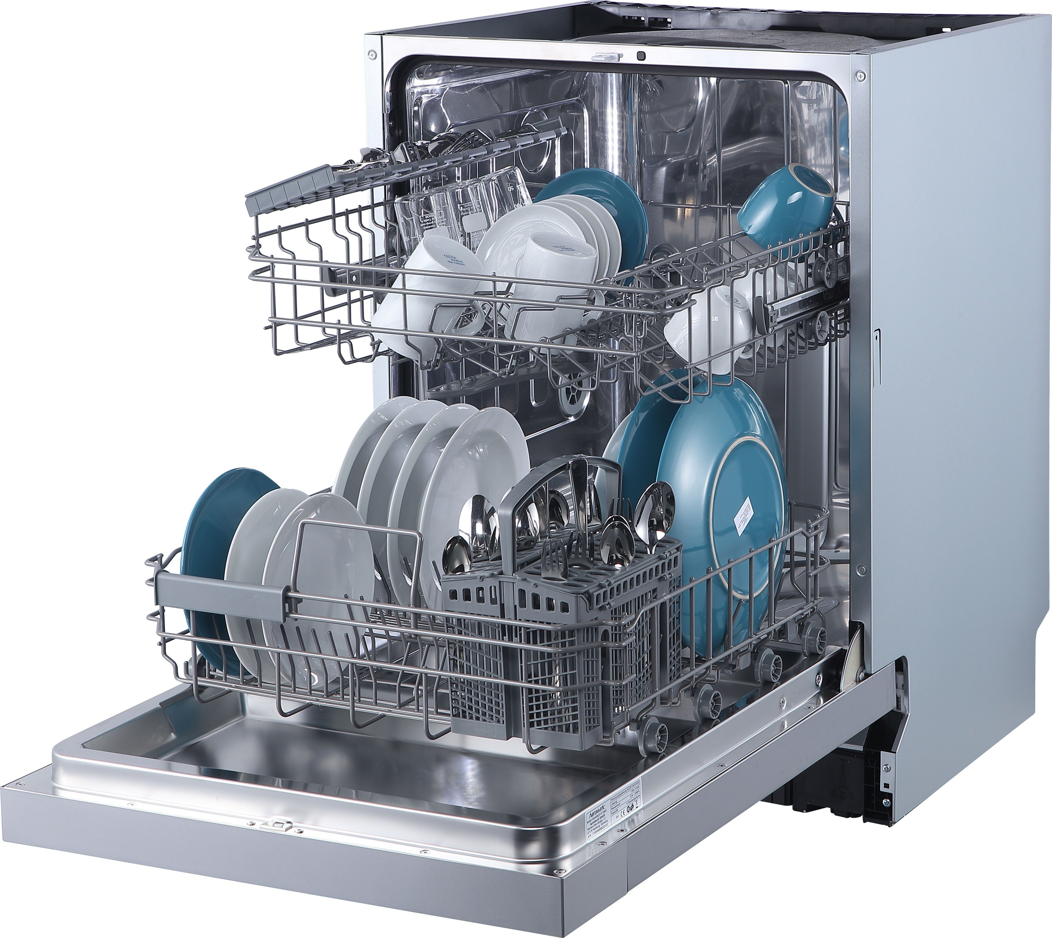 Hanseatic Unterbaugeschirrspüler HGU6082D137709HI, 14 Maßgedecke, für 14 Maßgedecke, mit sechs Programmen, mit Startzeitvorwahl